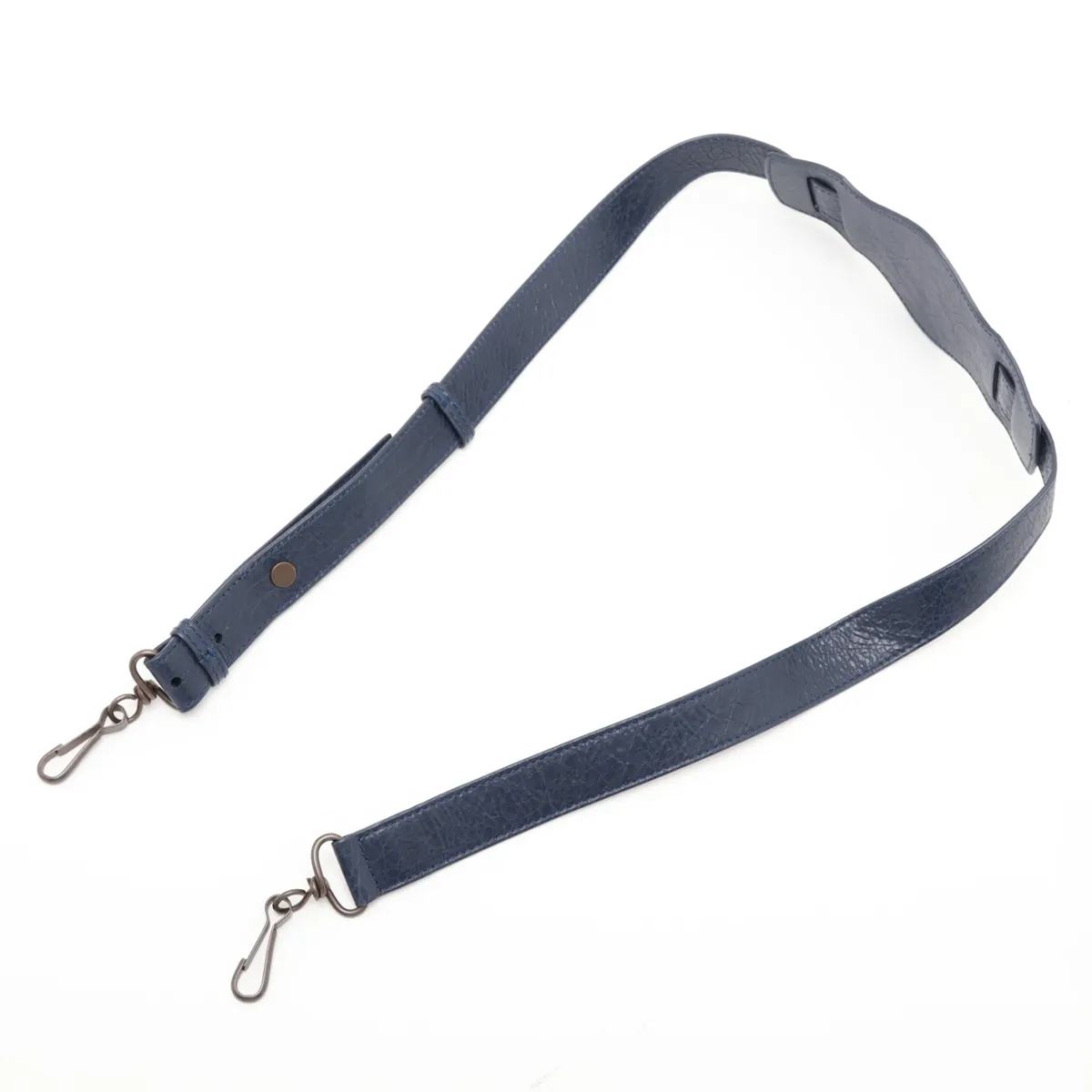 The Town 240579 Leather 2-Way Handbag Navy with Mirror — view 7
