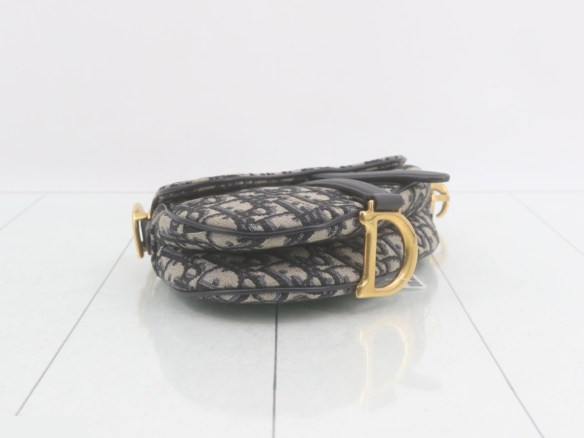 Oblique Saddle Handbag — view 5