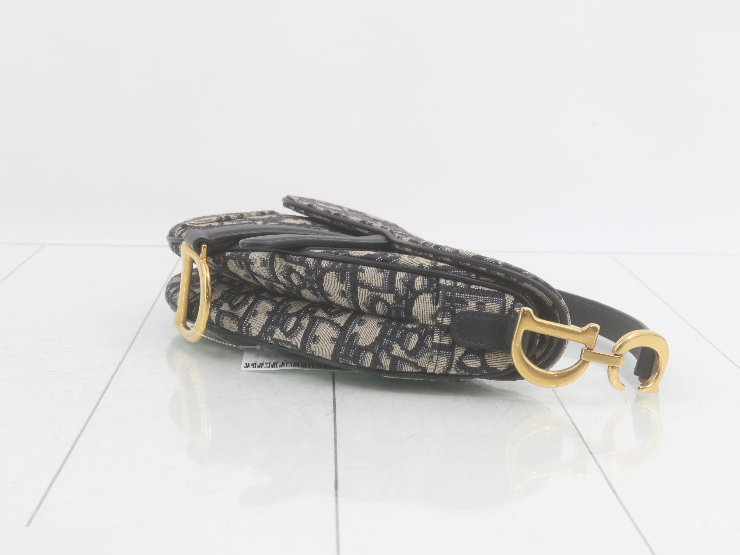 Oblique Saddle Handbag — view 6