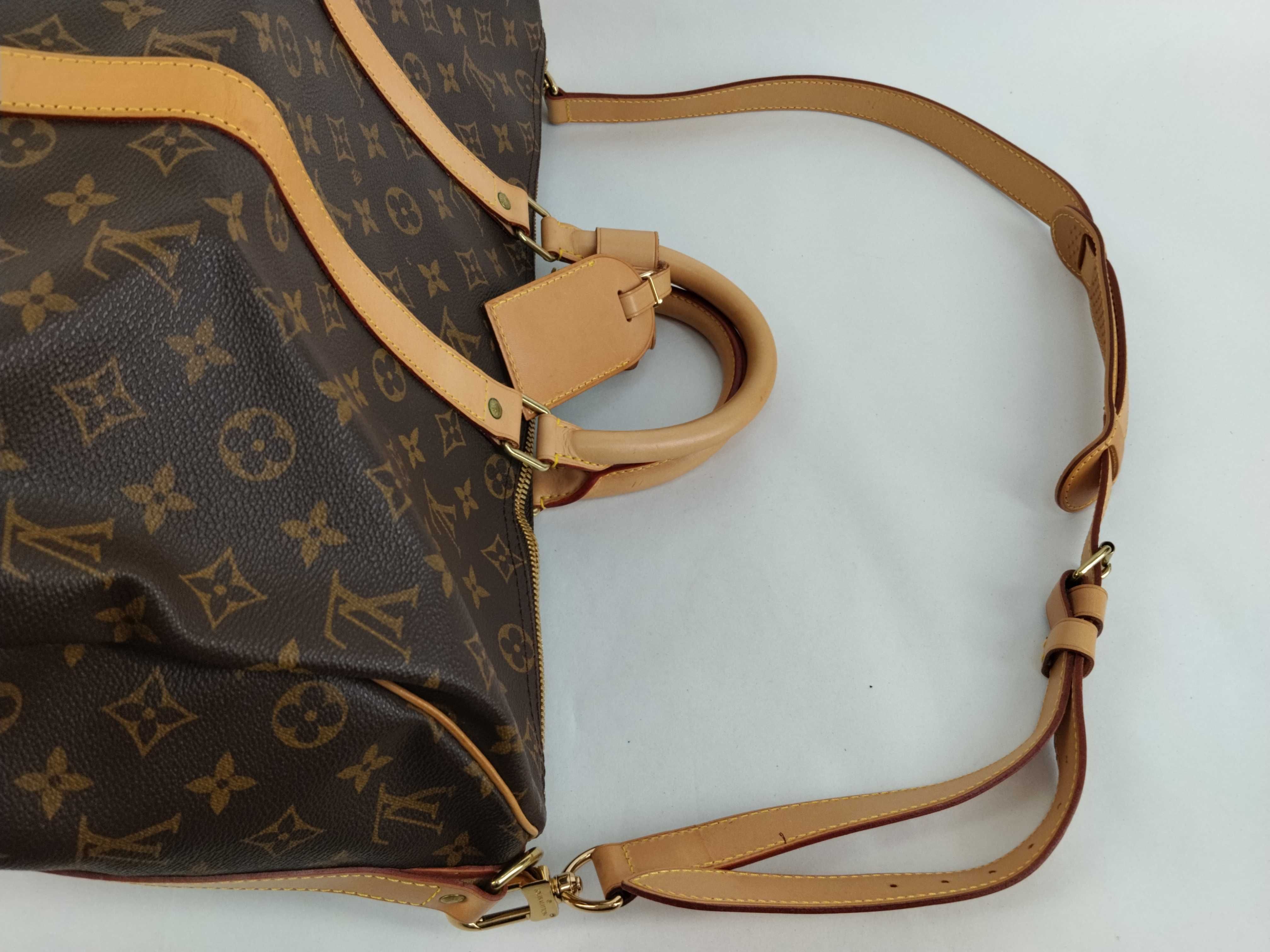 Monogram Keepall Bandoulière Boston Bag — view 3