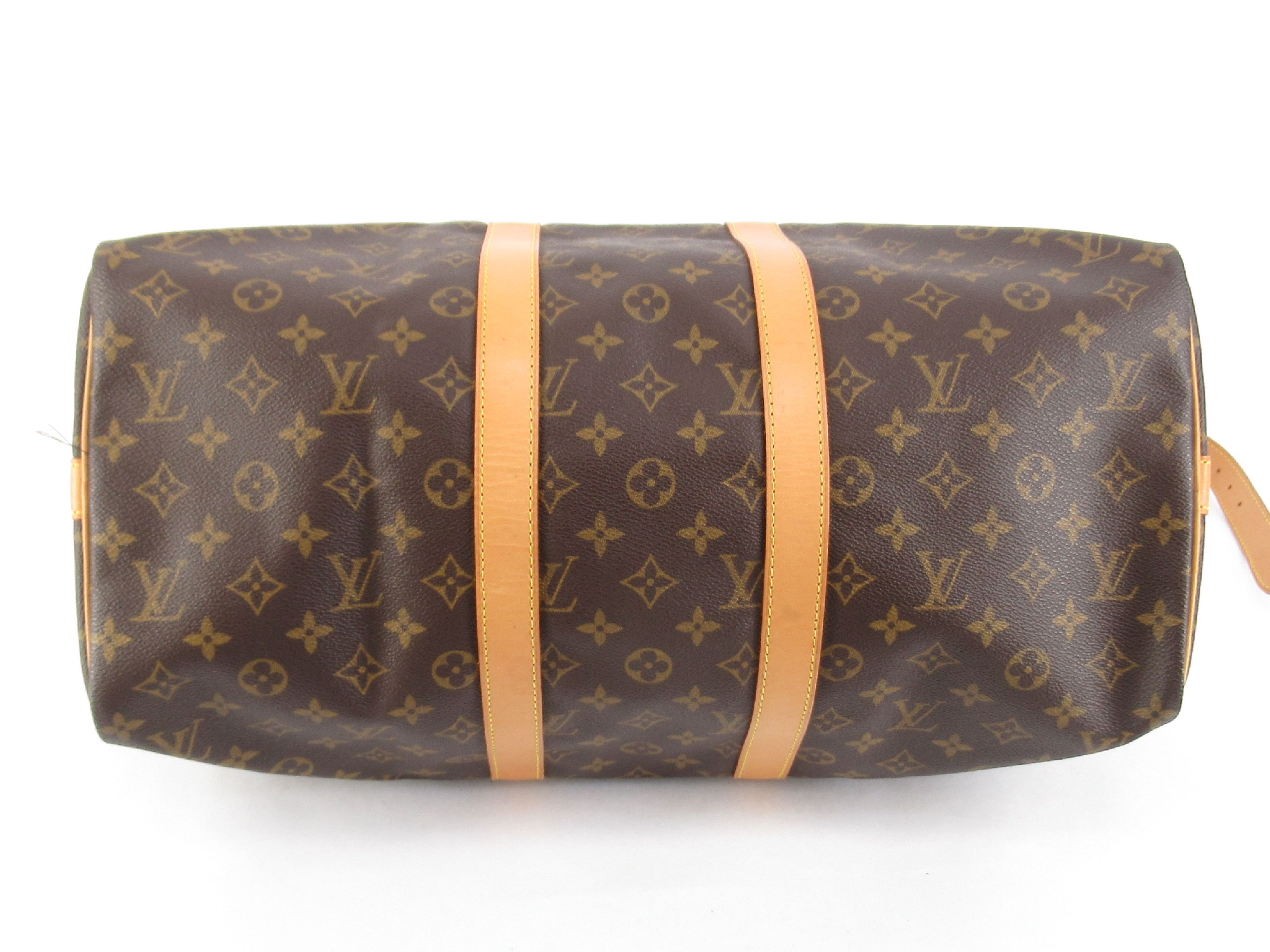 Monogram Keepall Bandoulière Boston Bag — view 8