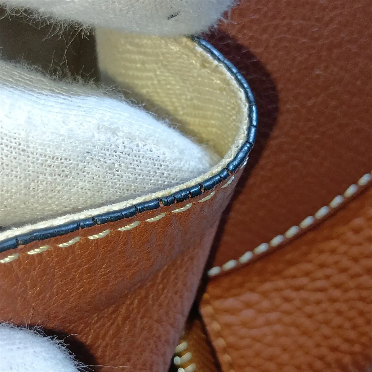 Hammock Leather 2-Way Handbag, Brown — view 14
