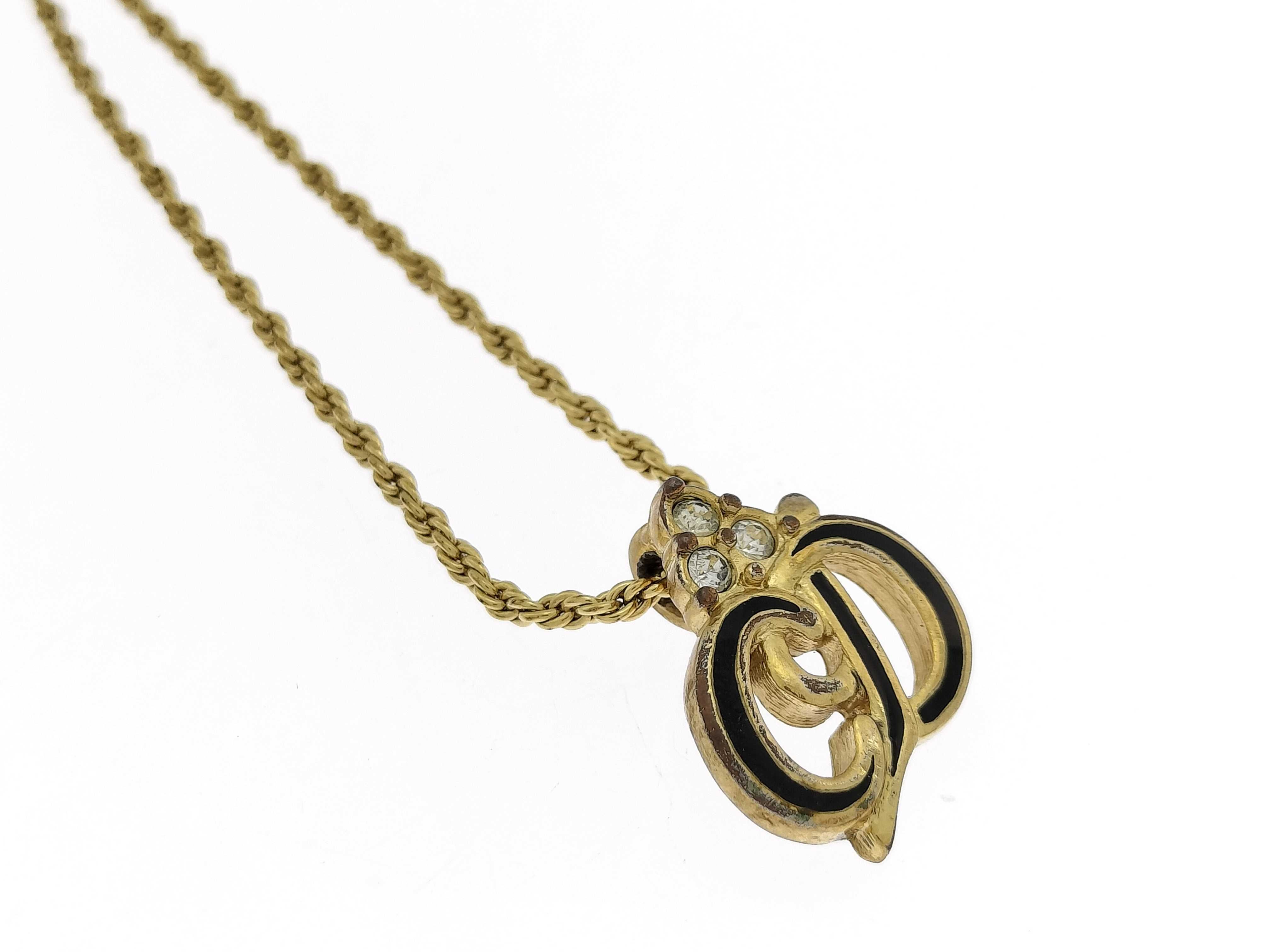 Necklace, Rare Vintage Rhinestone Necklace — view 2