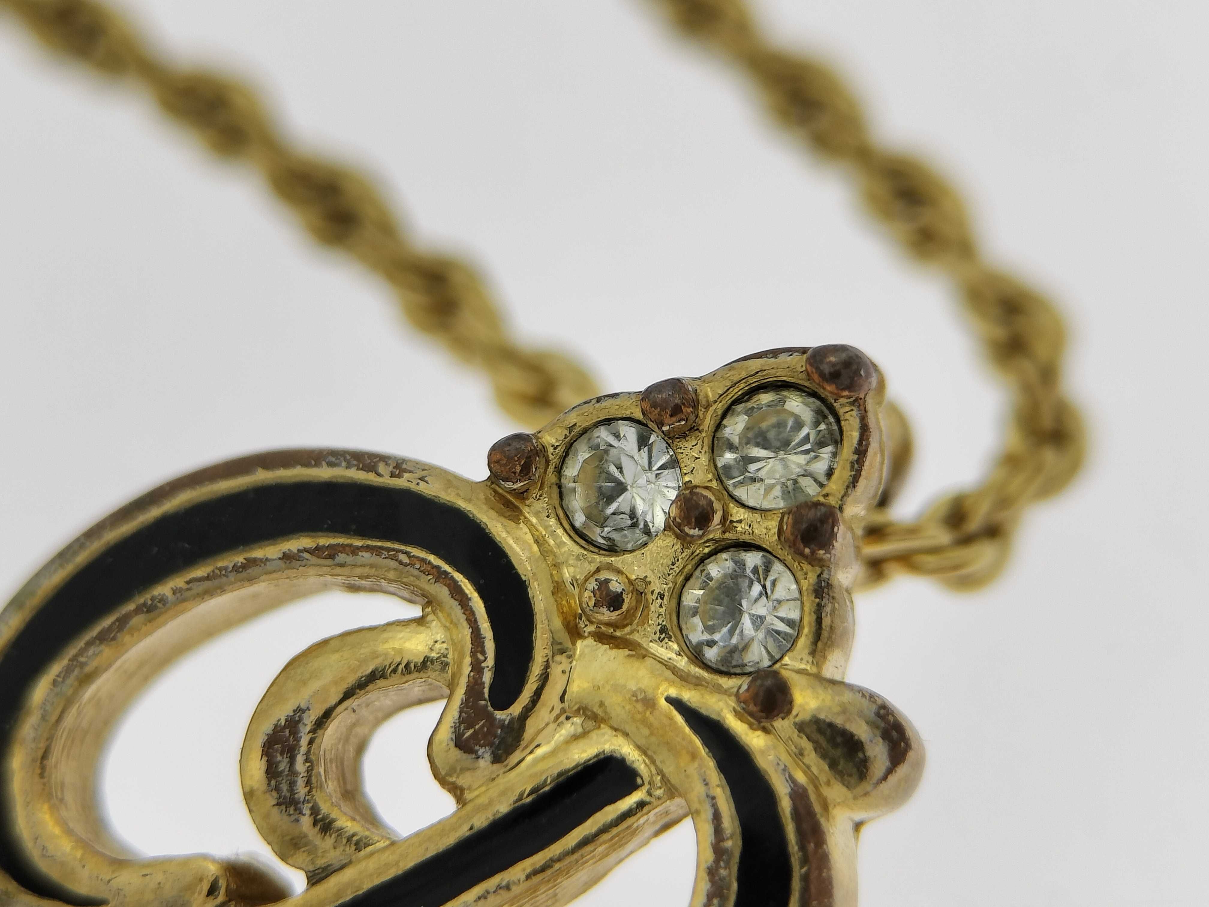 Necklace, Rare Vintage Rhinestone Necklace — view 9