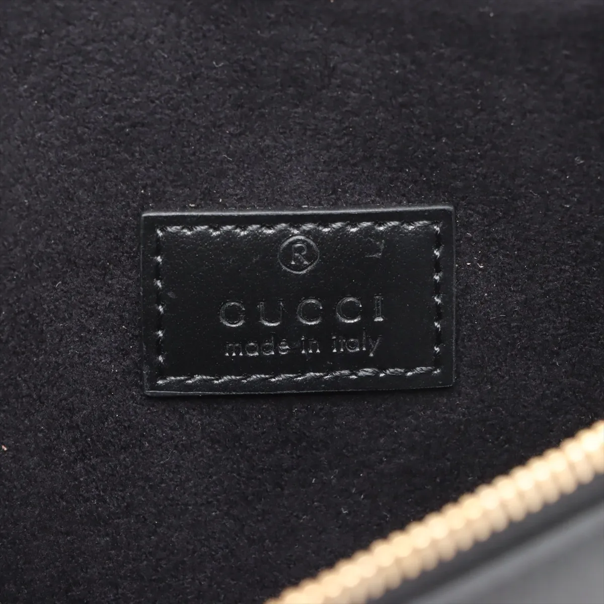 GG Canvas Tortissima Canvas x Leather Tote Bag Black 788203 — view 9