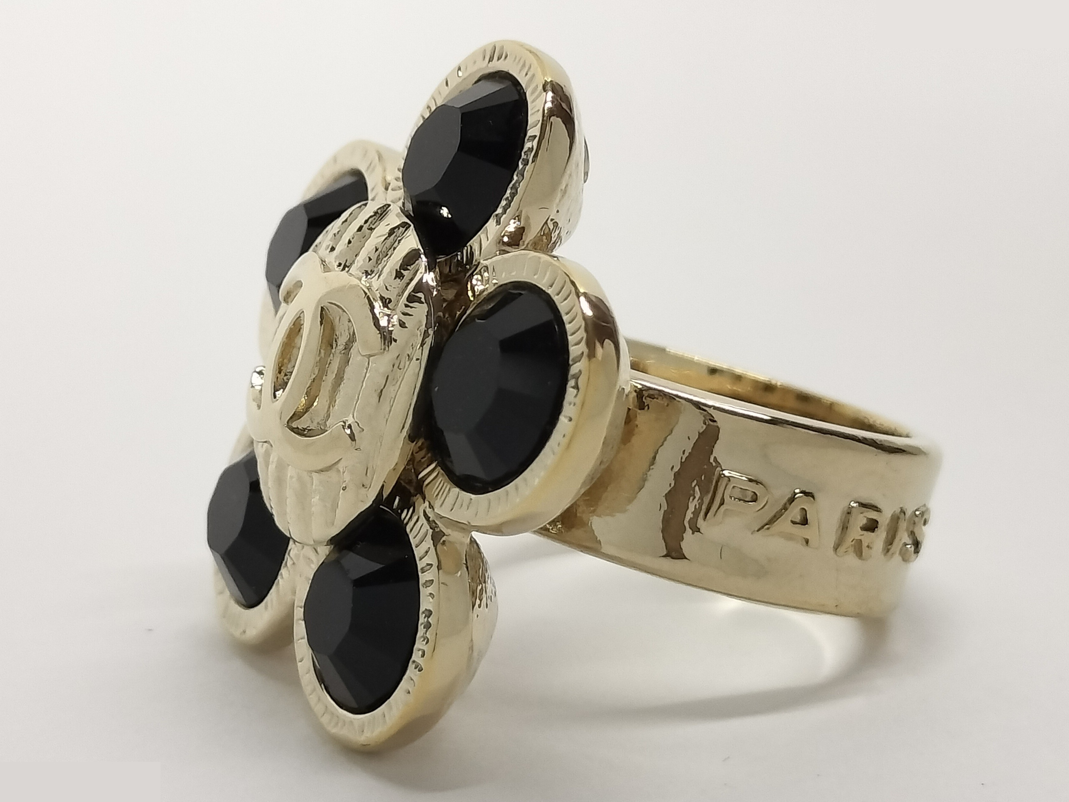 Coco Camellia Gold Ring #12 — view 5