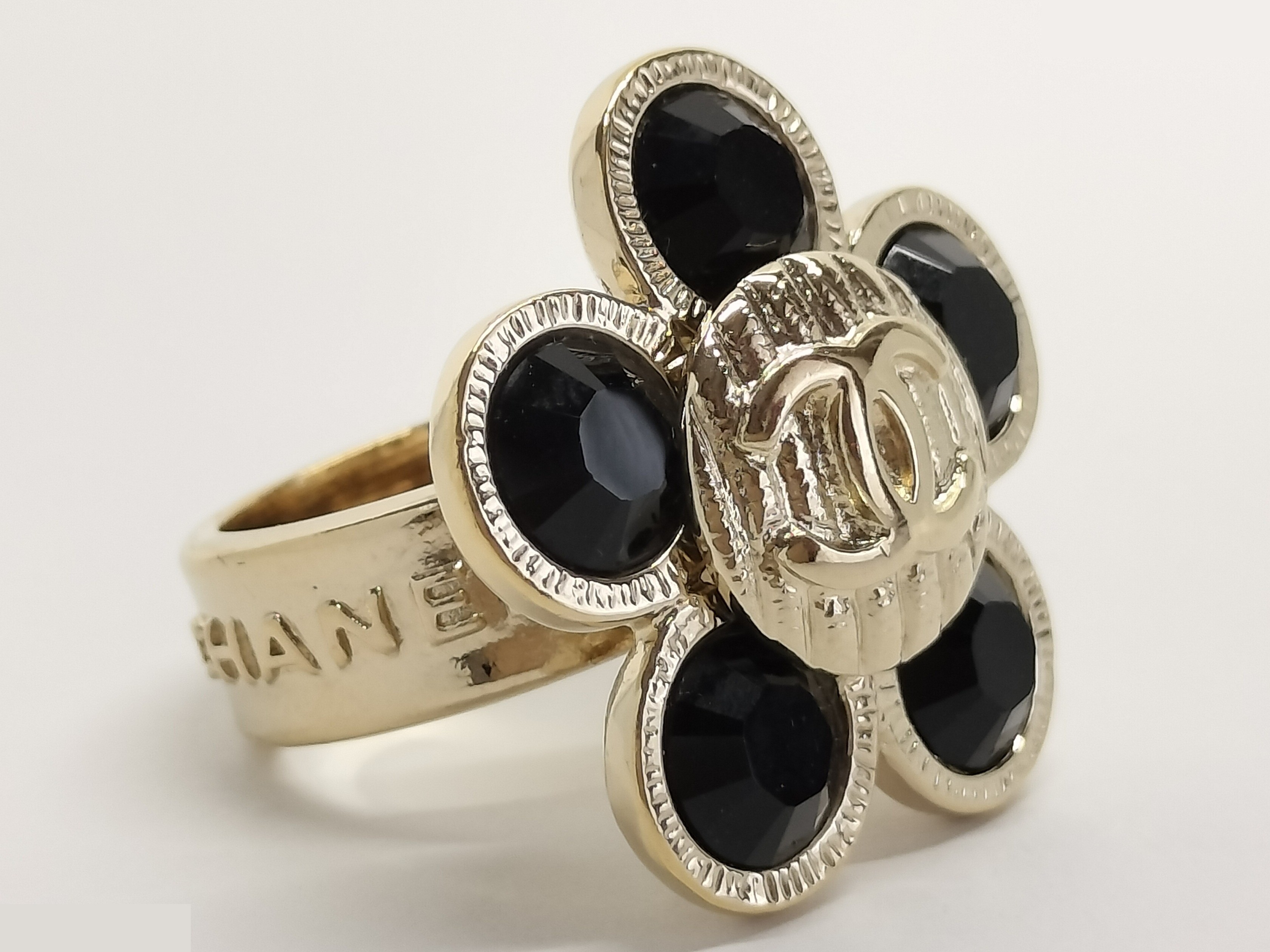 Coco Camellia Gold Ring #12 — view 6