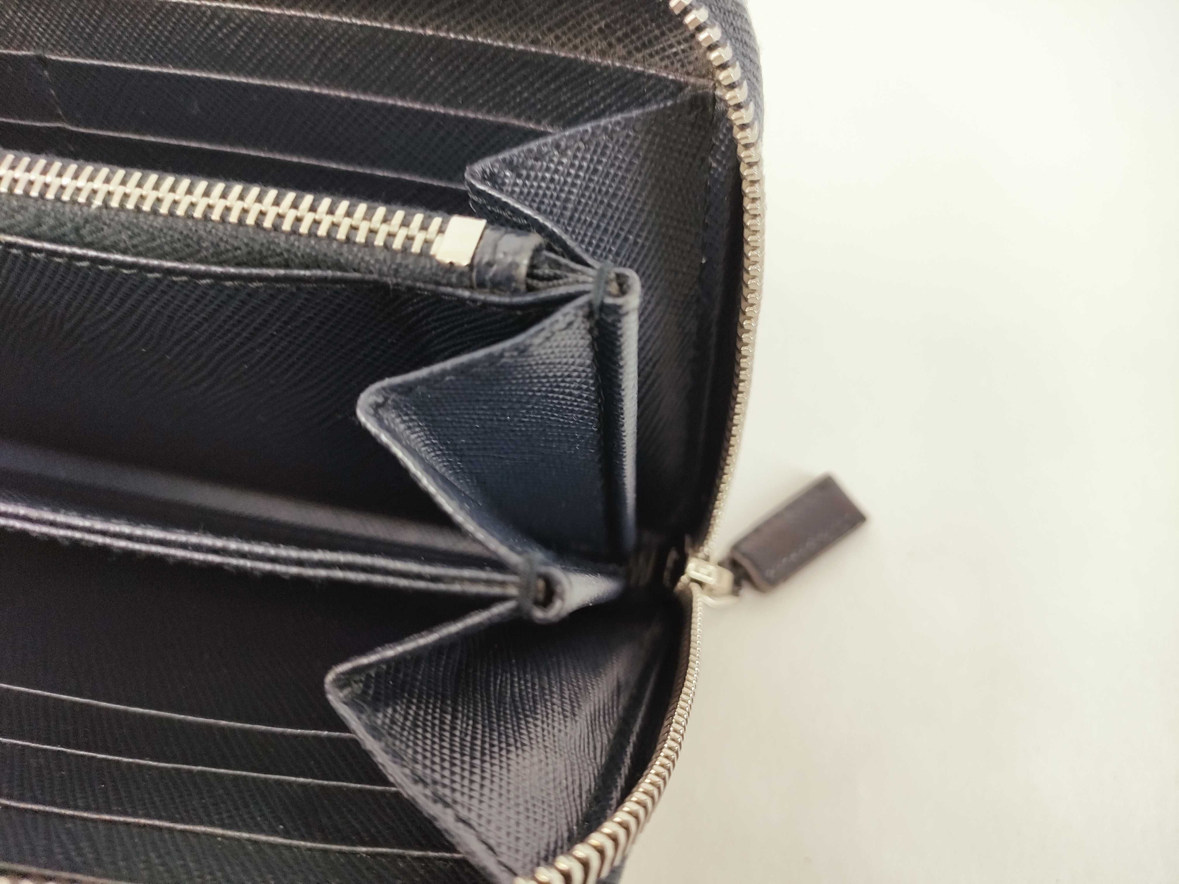 Long Wallet Navy Wallet — view 12