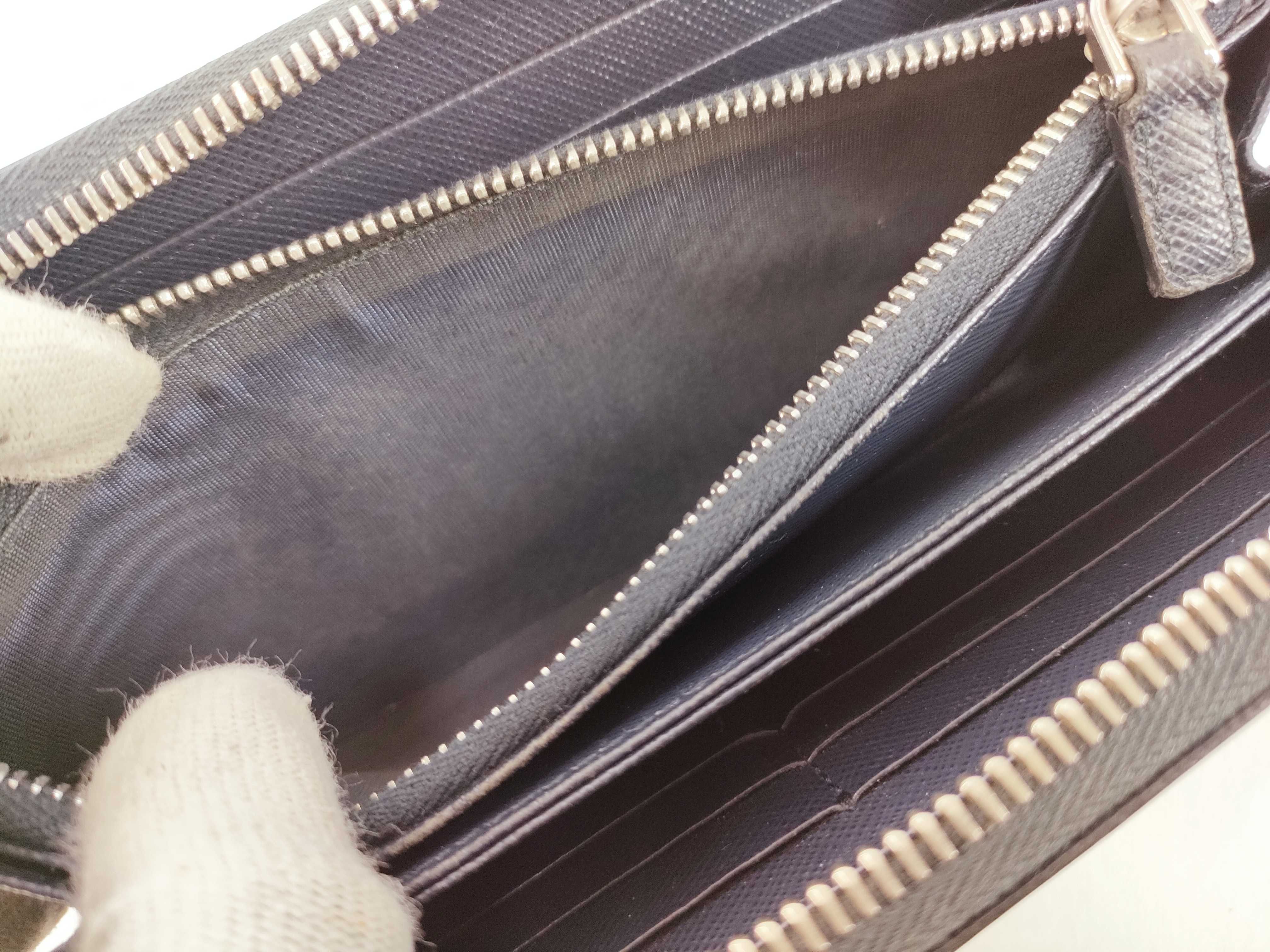 Long Wallet Navy Wallet — view 14
