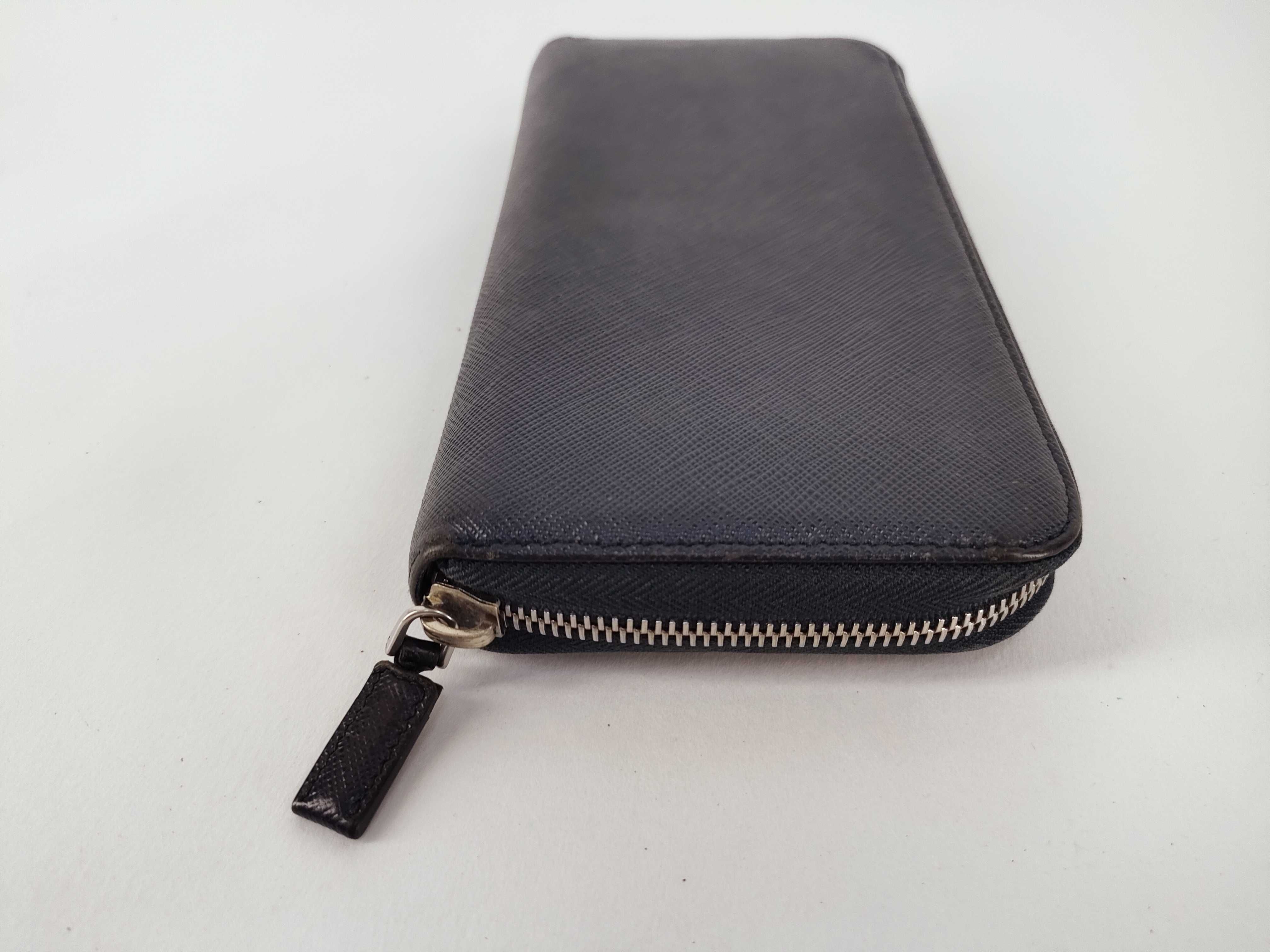 Long Wallet Navy Wallet — view 7
