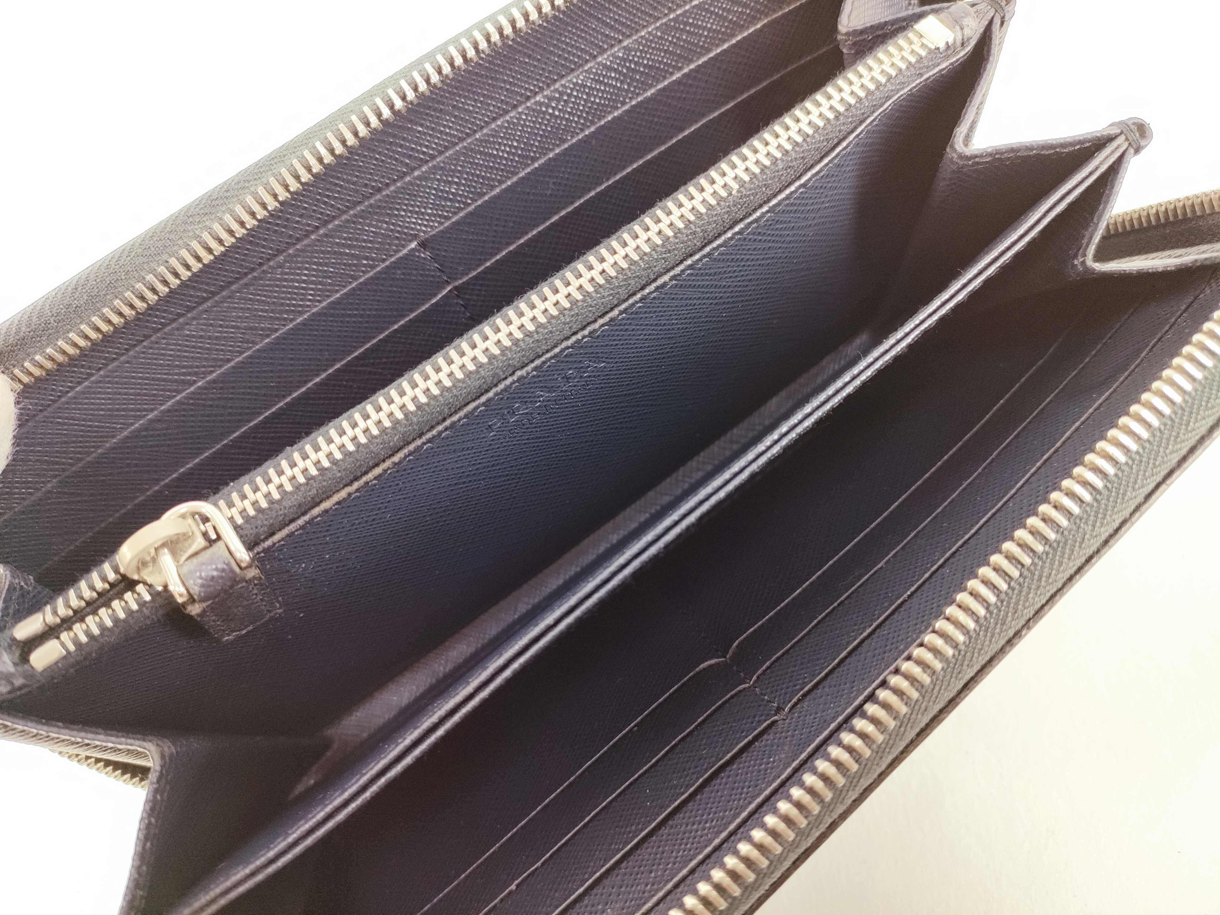 Long Wallet Navy Wallet — view 10