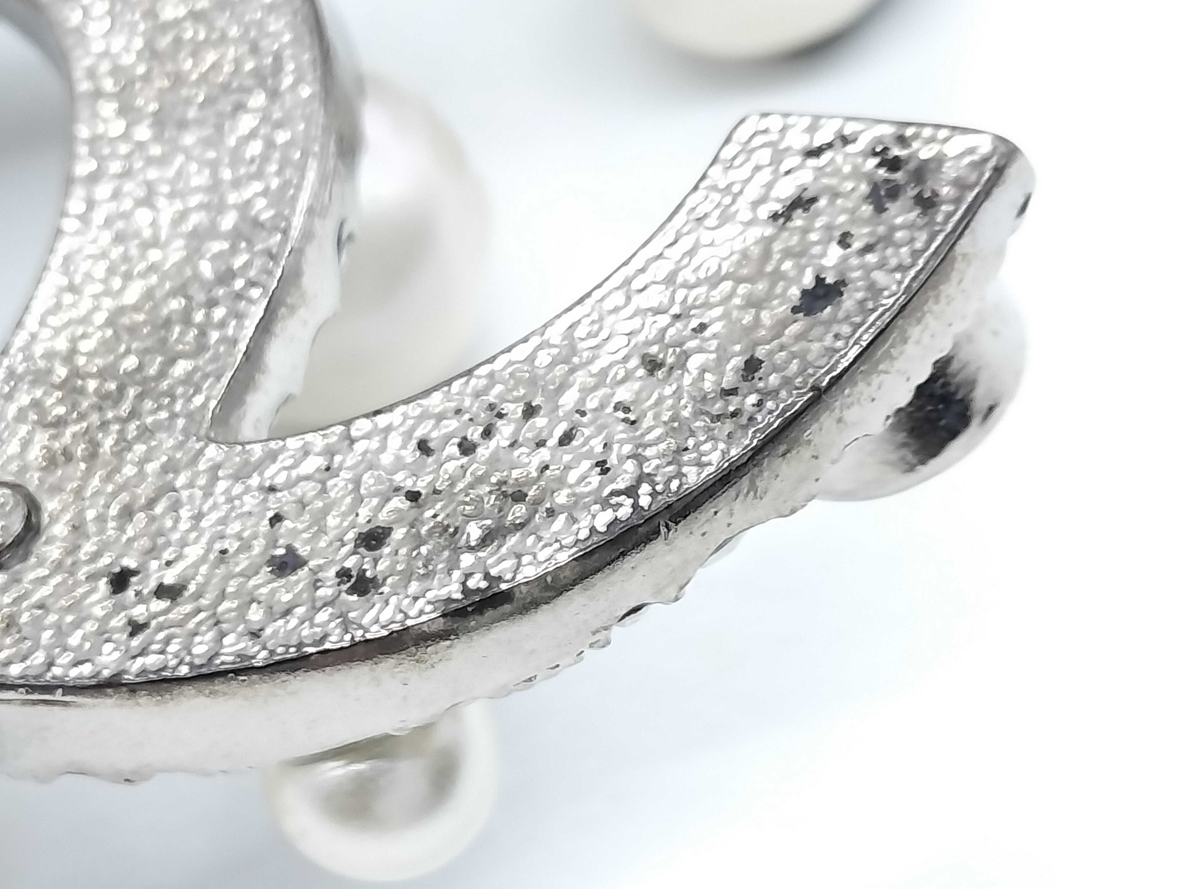 Coco Mark Rhinestone and Pearl Brooch — view 9