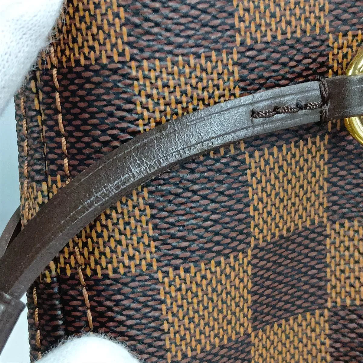 Damier Neverfull MM N51105 CA1191 Brown — view 13