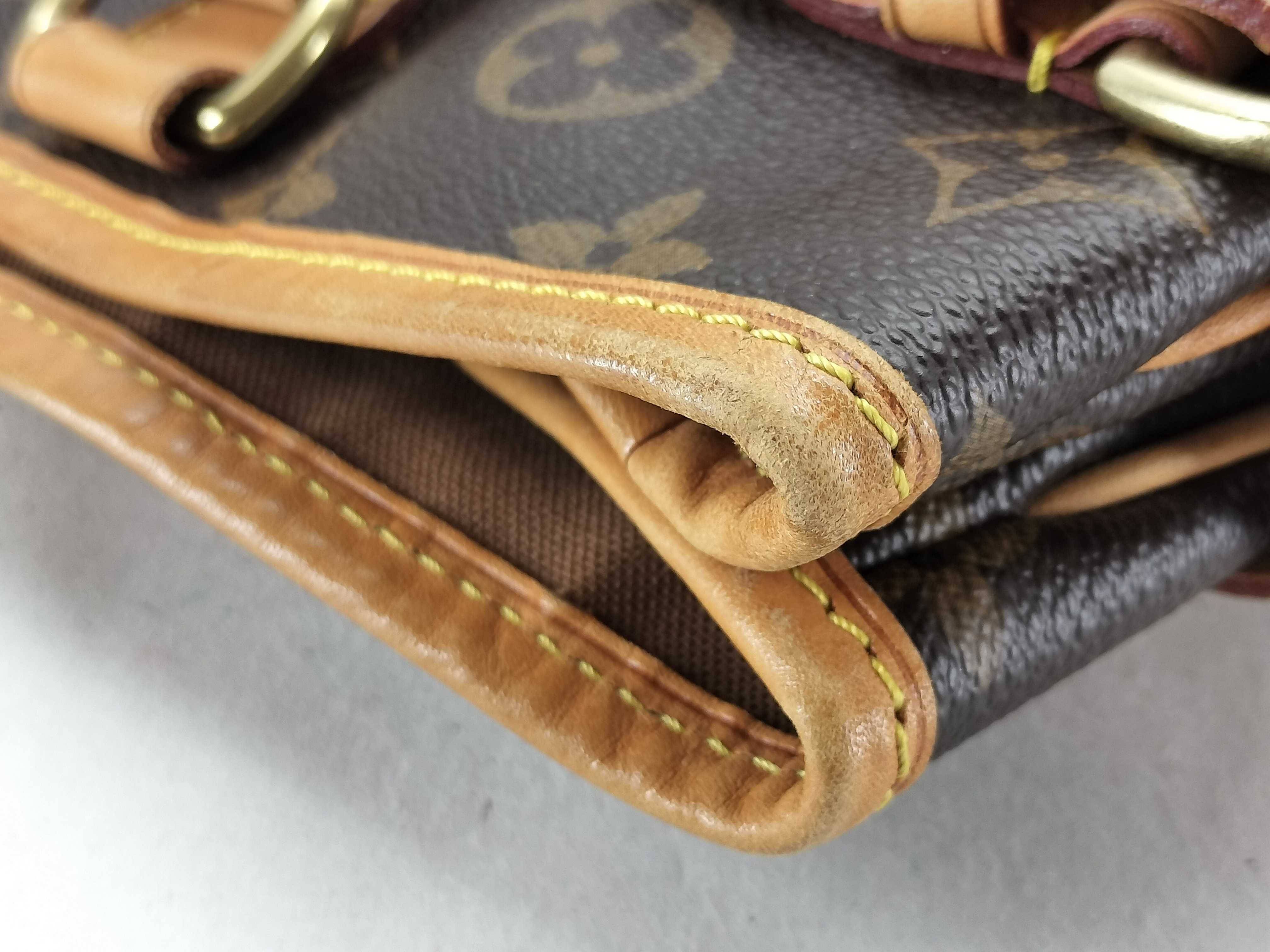 Monogram Pochette Twin GM M51852 FL0041 Brown Shoulder Bag — view 14