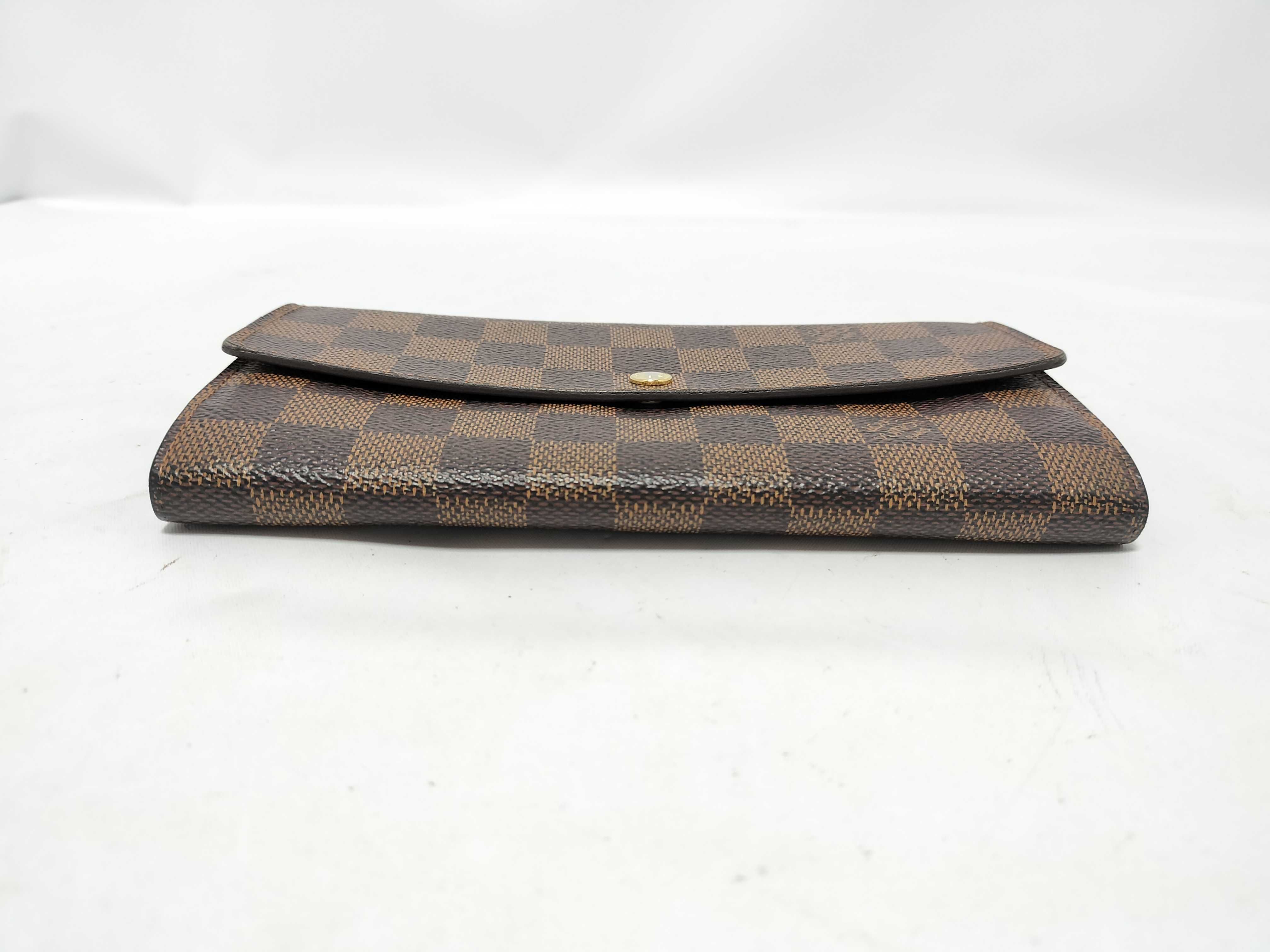 Damier Portefeuille Sarah Damier Ebene CA4161 Wallet — view 3
