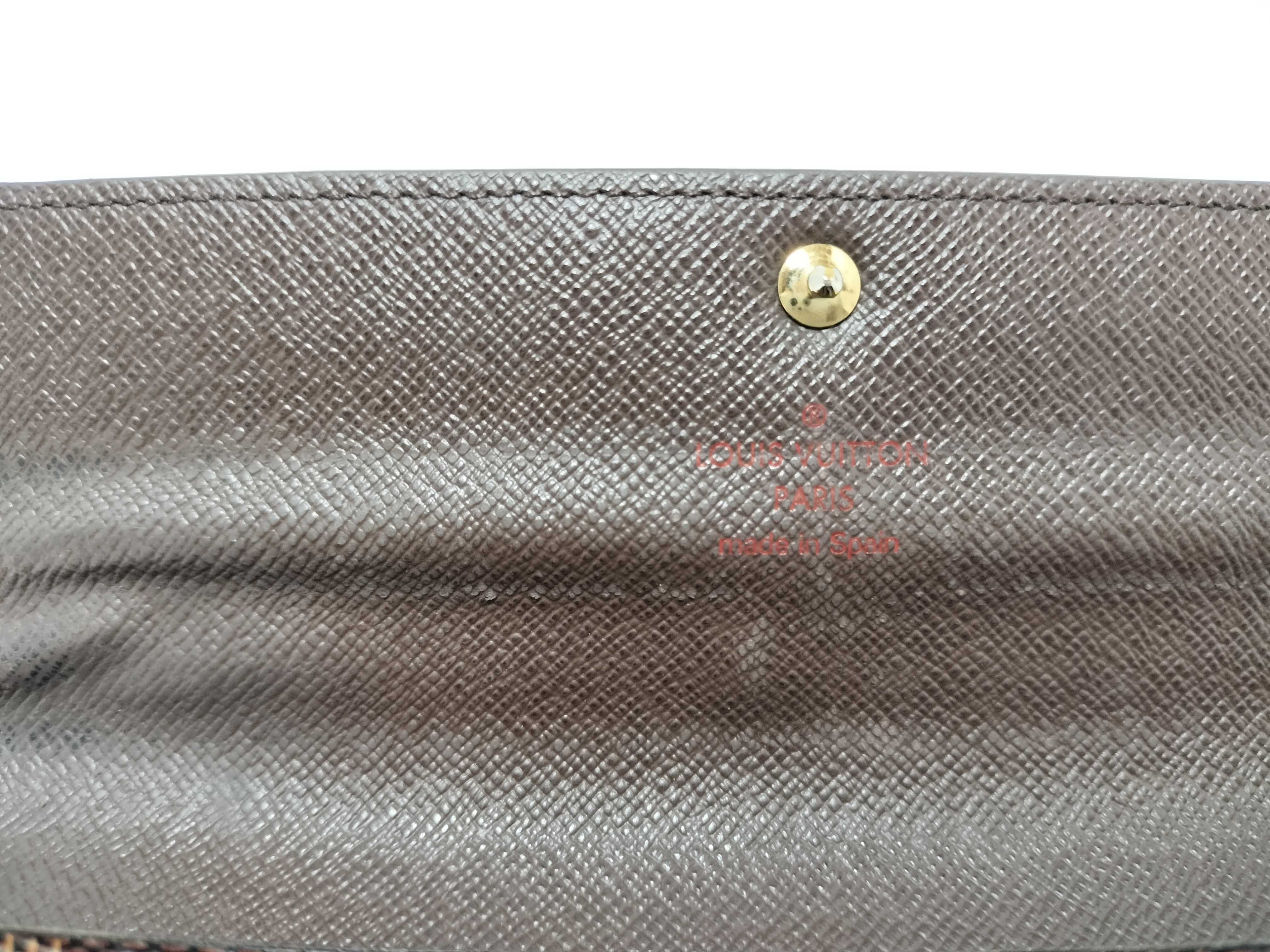 Damier Portefeuille Sarah Damier Ebene CA4161 Wallet — view 10