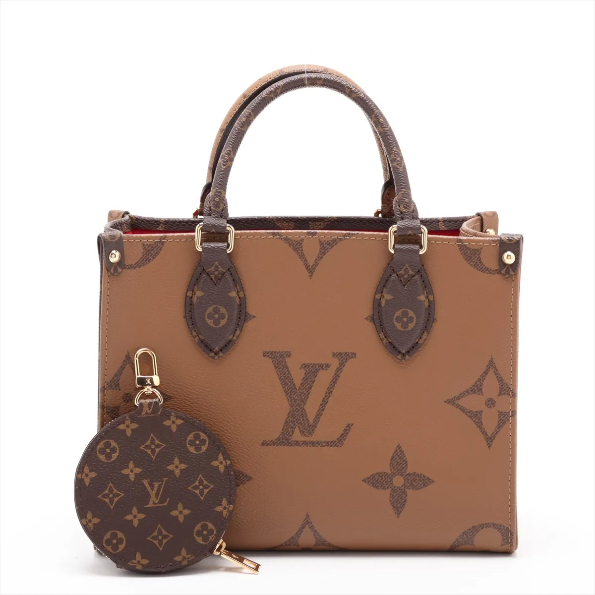 Monogram Giant Reverse OnTheGo PM M46373 Brown — view 2