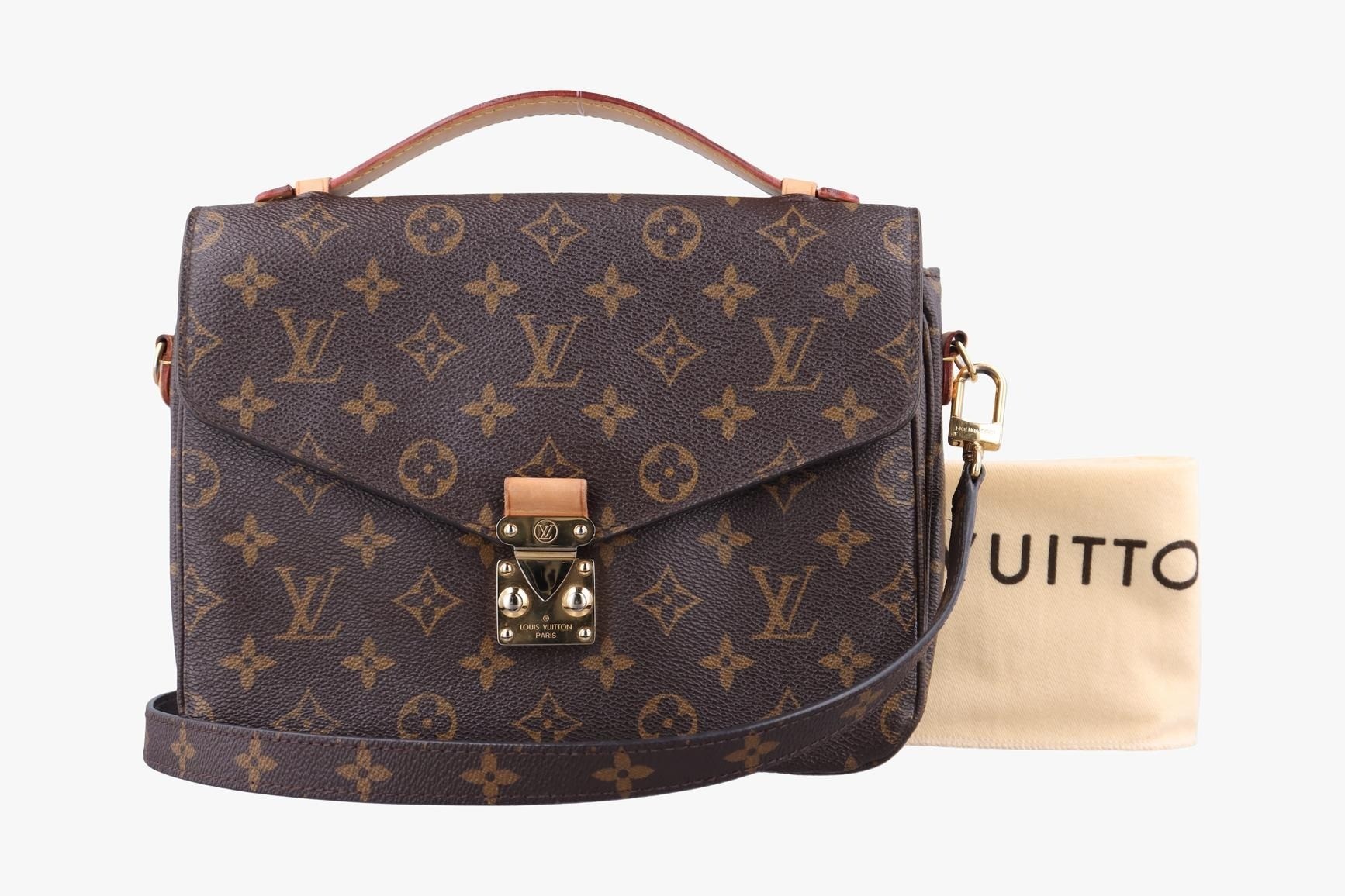 Pochette Metis MM Monogram Canvas Monogram/Brown