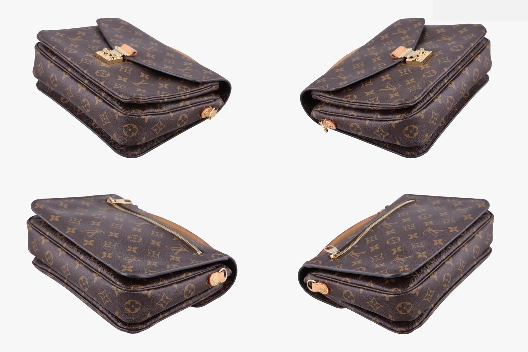 Pochette Metis MM Monogram Canvas Monogram/Brown — view 4