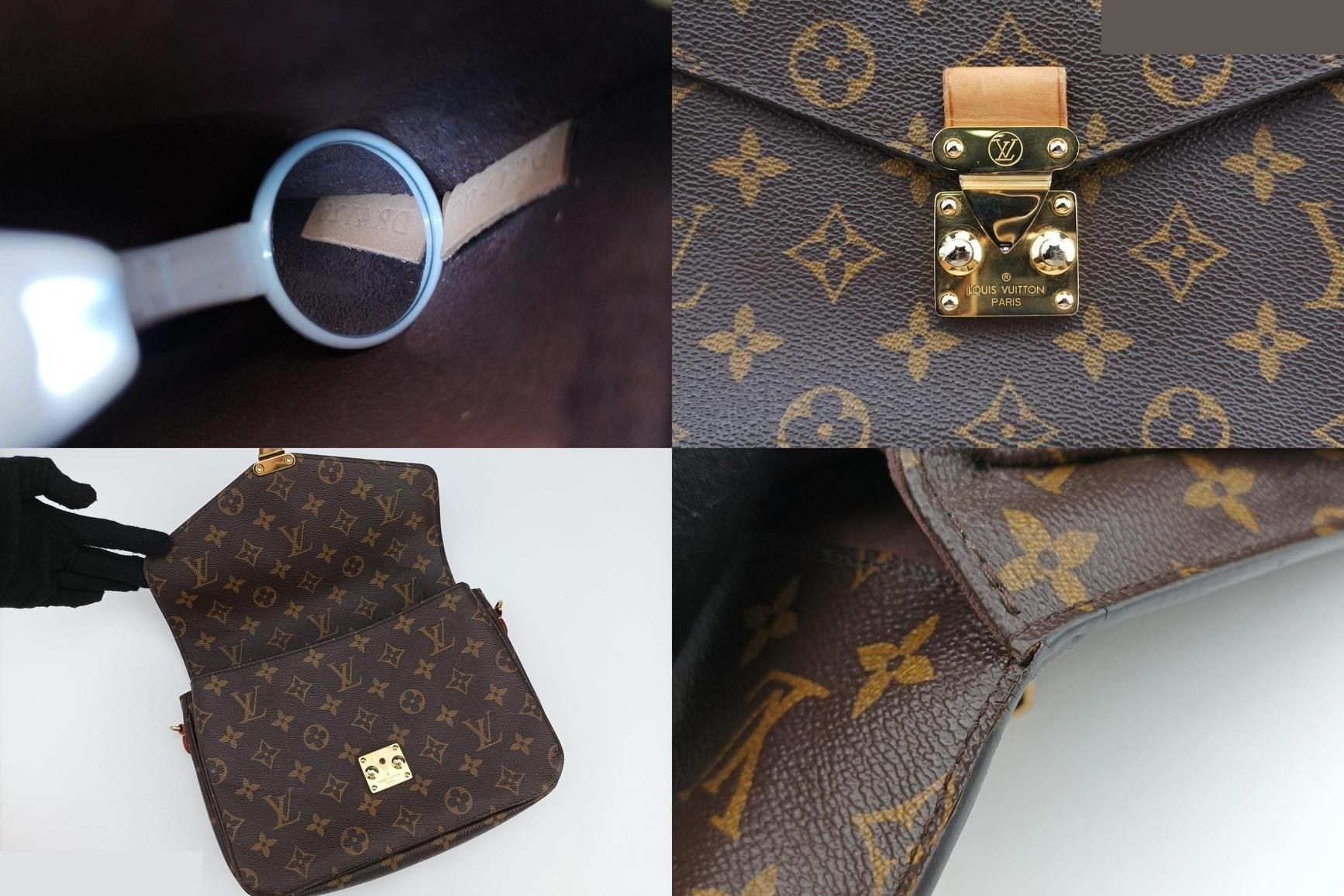 Pochette Metis MM Monogram Canvas Monogram/Brown — view 8