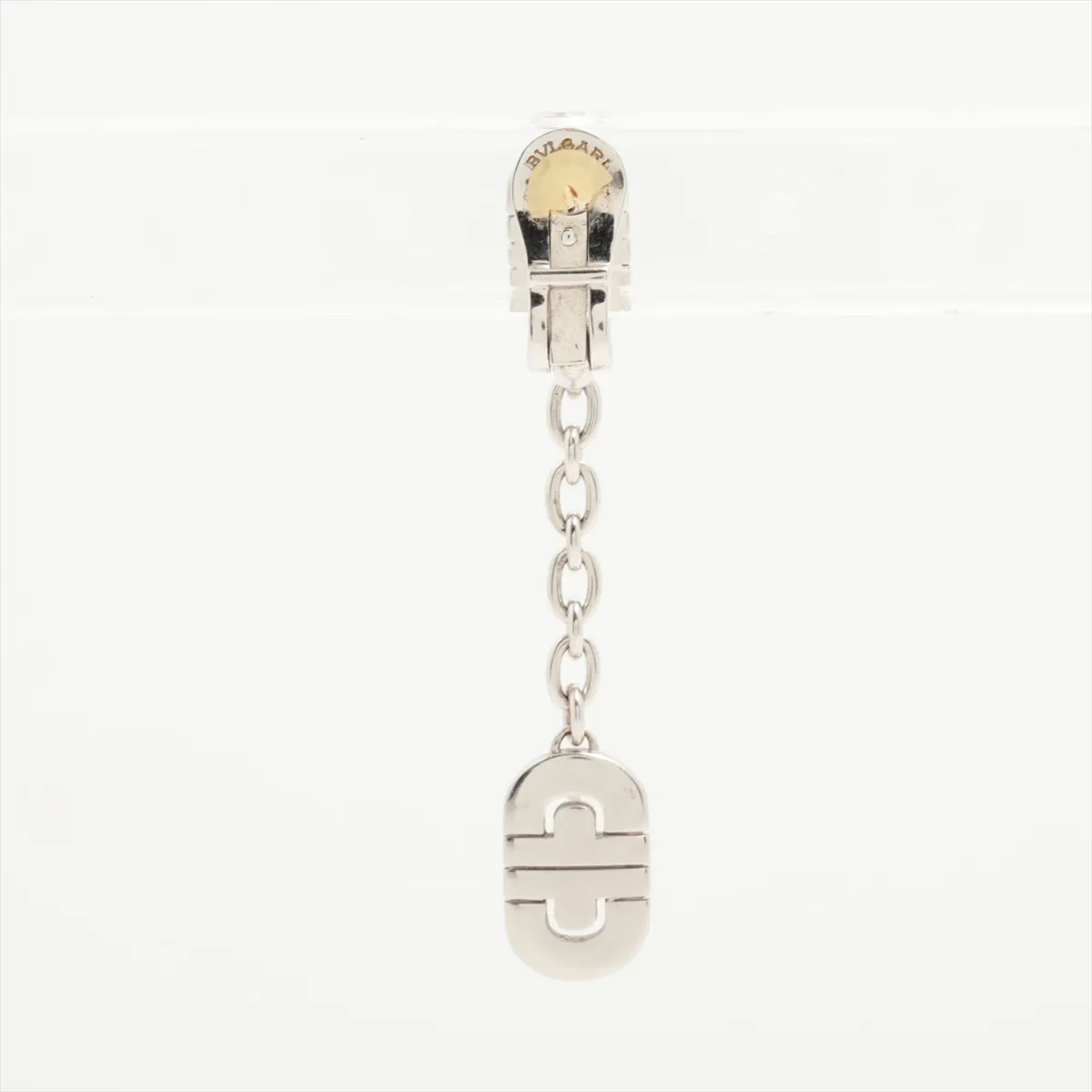 Parentesi Diamond Earring, 750 (WG), 8.0g, one earring only, stone has — view 2