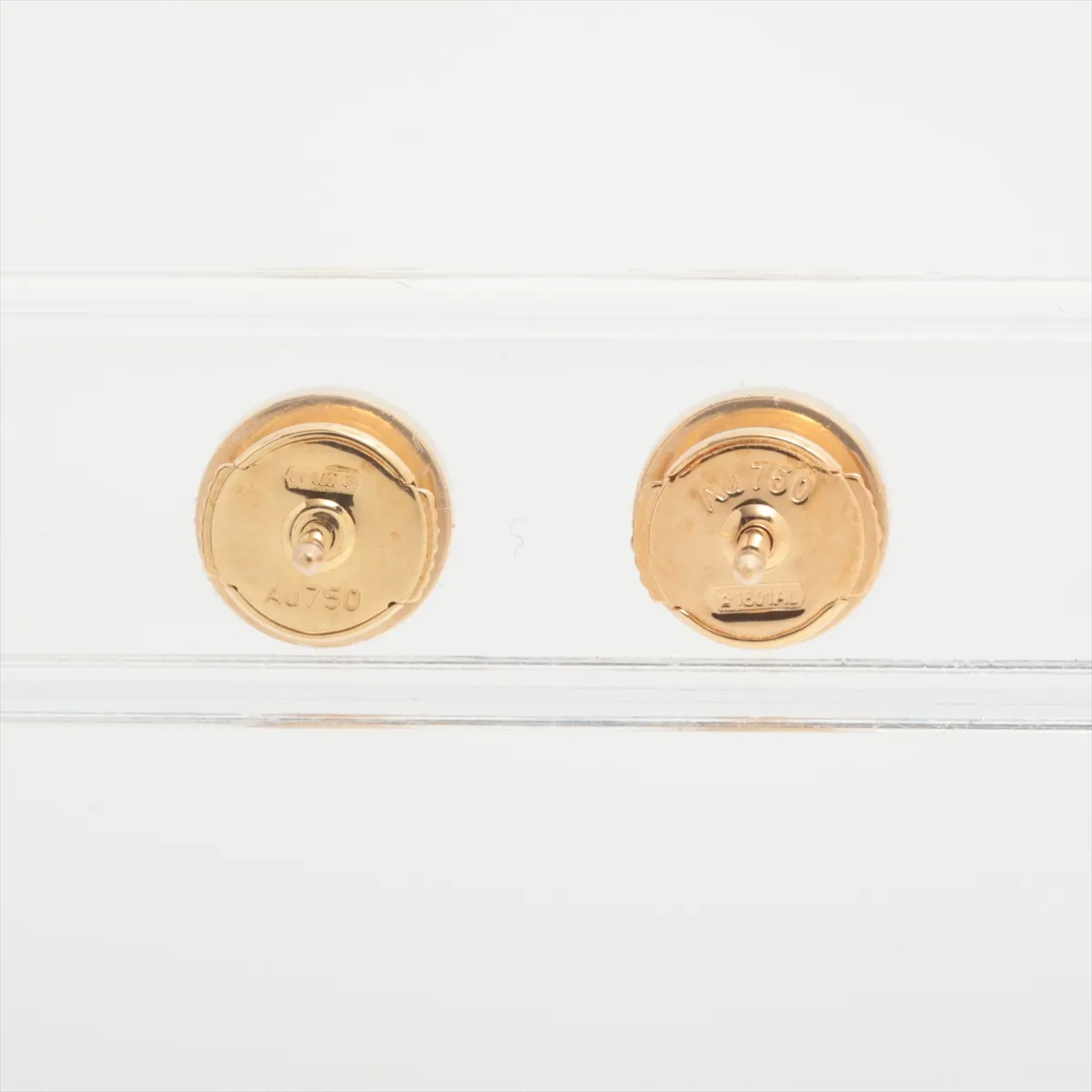 Love Earrings 750 (Yellow Gold) 3.1g UPJ457 — view 2