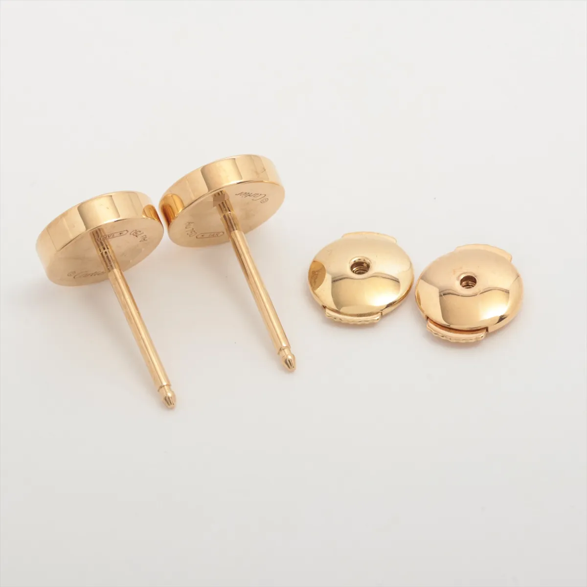 Love Earrings 750 (Yellow Gold) 3.1g UPJ457 — view 4