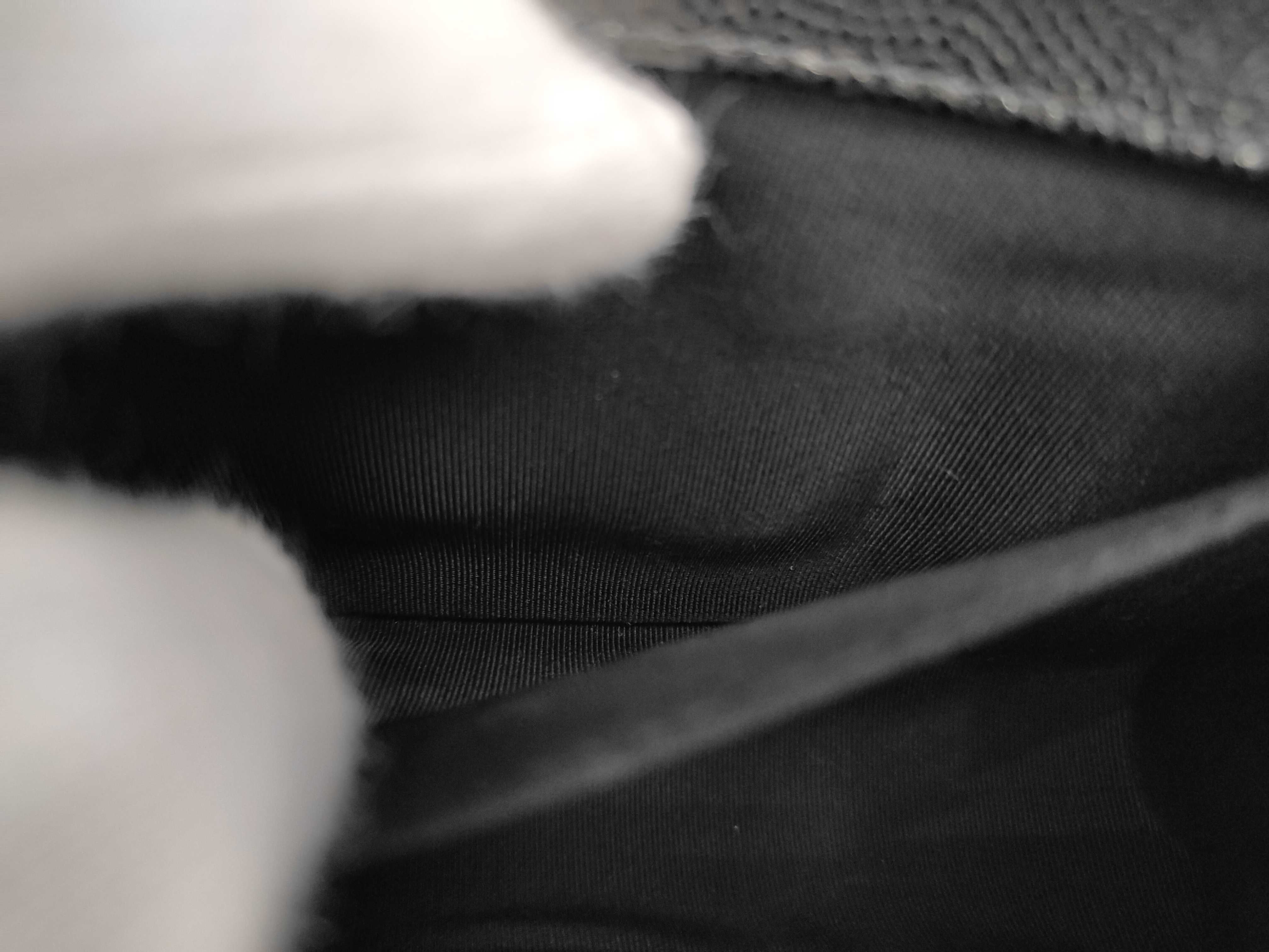 shoulder bag, grained calfskin, black, Boy Chanel, serial number 26 series. — view 10