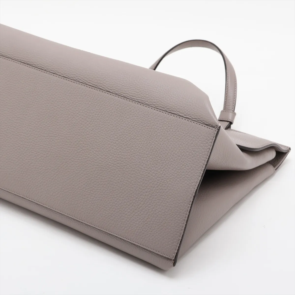 Bamboo Daily 370830 Leather 2-Way Handbag, Gray — view 3