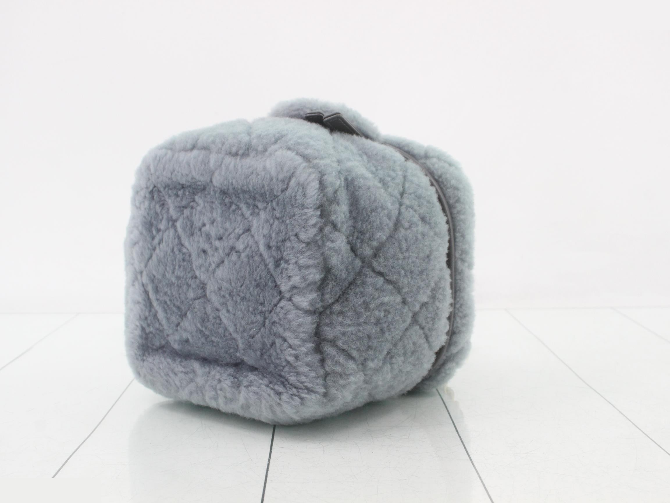 Matelassé Fur Coco Mark 2-Way Vanity — view 6