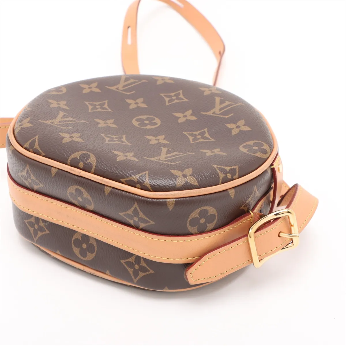 Monogram Boite Chapeau Soupre PM M45578 Brown RFID response — view 3