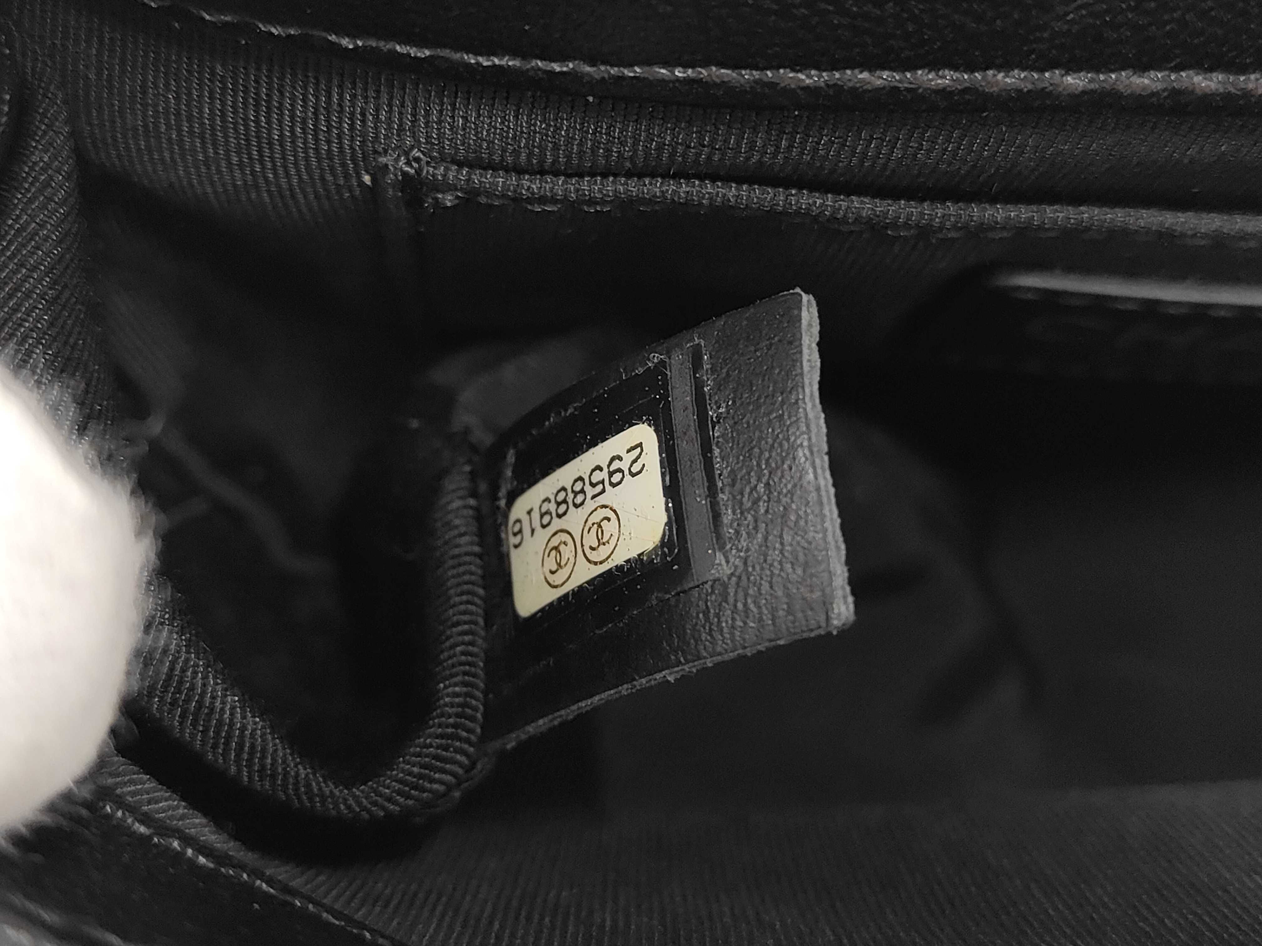 Lambskin Mini Matelassé Pearl Black Shoulder Bag — view 11