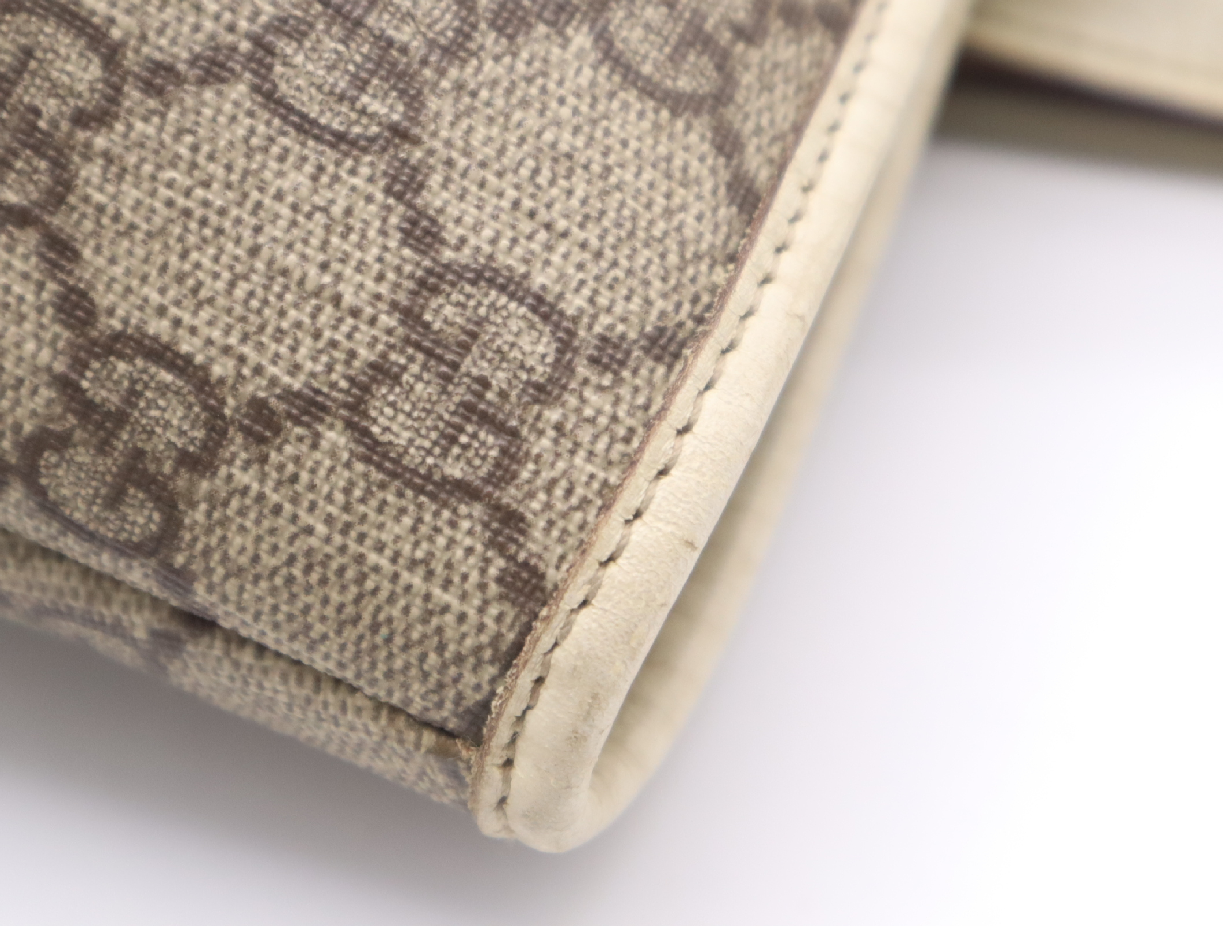 114595GG Supreme Tote Bag, Beige/Ivory Handbag — view 8