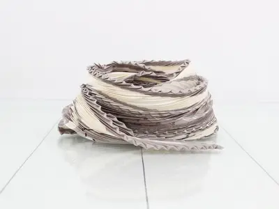 Hermès Pleated Silk Scarf, SEQUENCES