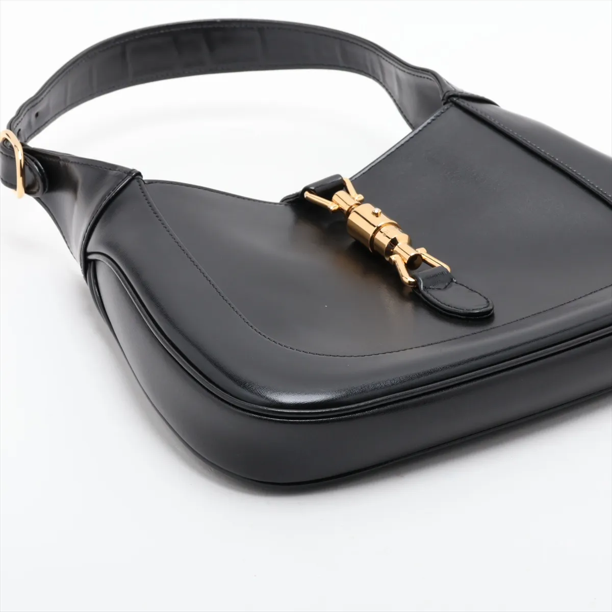 Jackie 1961 Leather Shoulder Bag, Black, 636709 — view 4