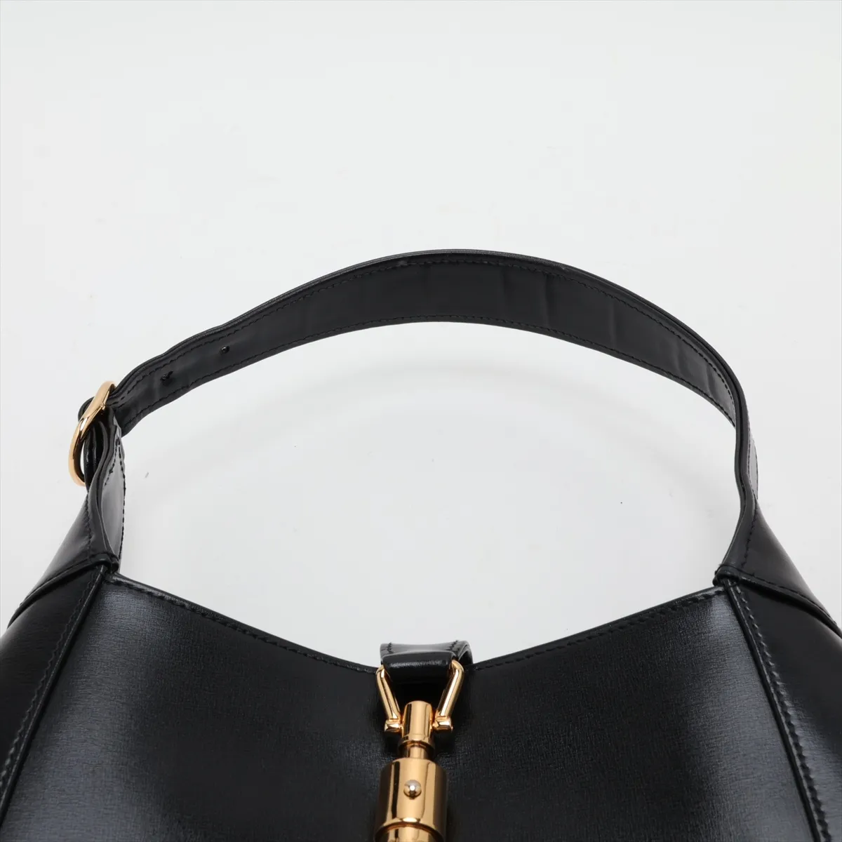 Jackie 1961 Leather Shoulder Bag, Black, 636709 — view 6
