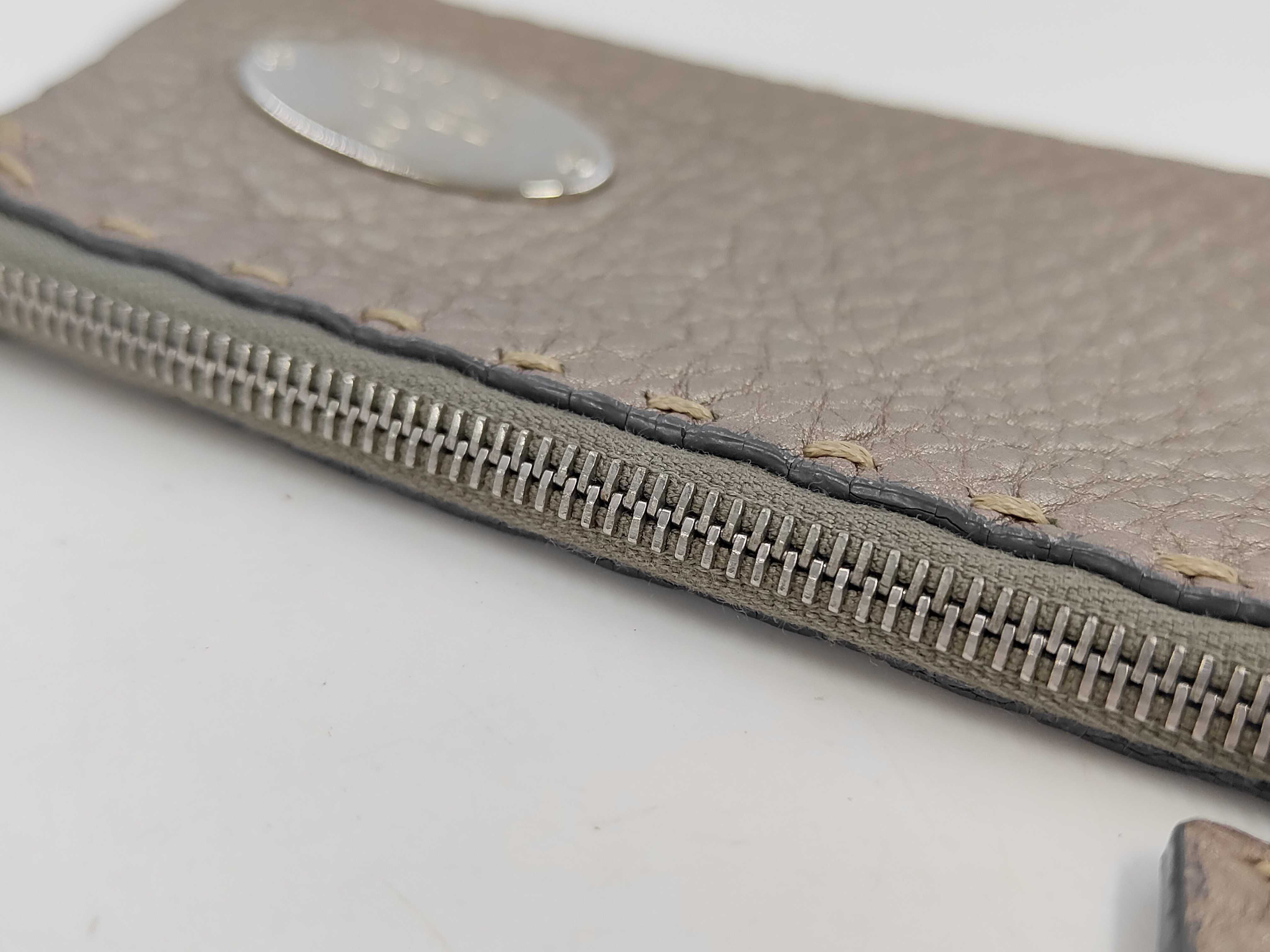 FENID Fendi Selleria Coin Case Brown Wallet — view 5