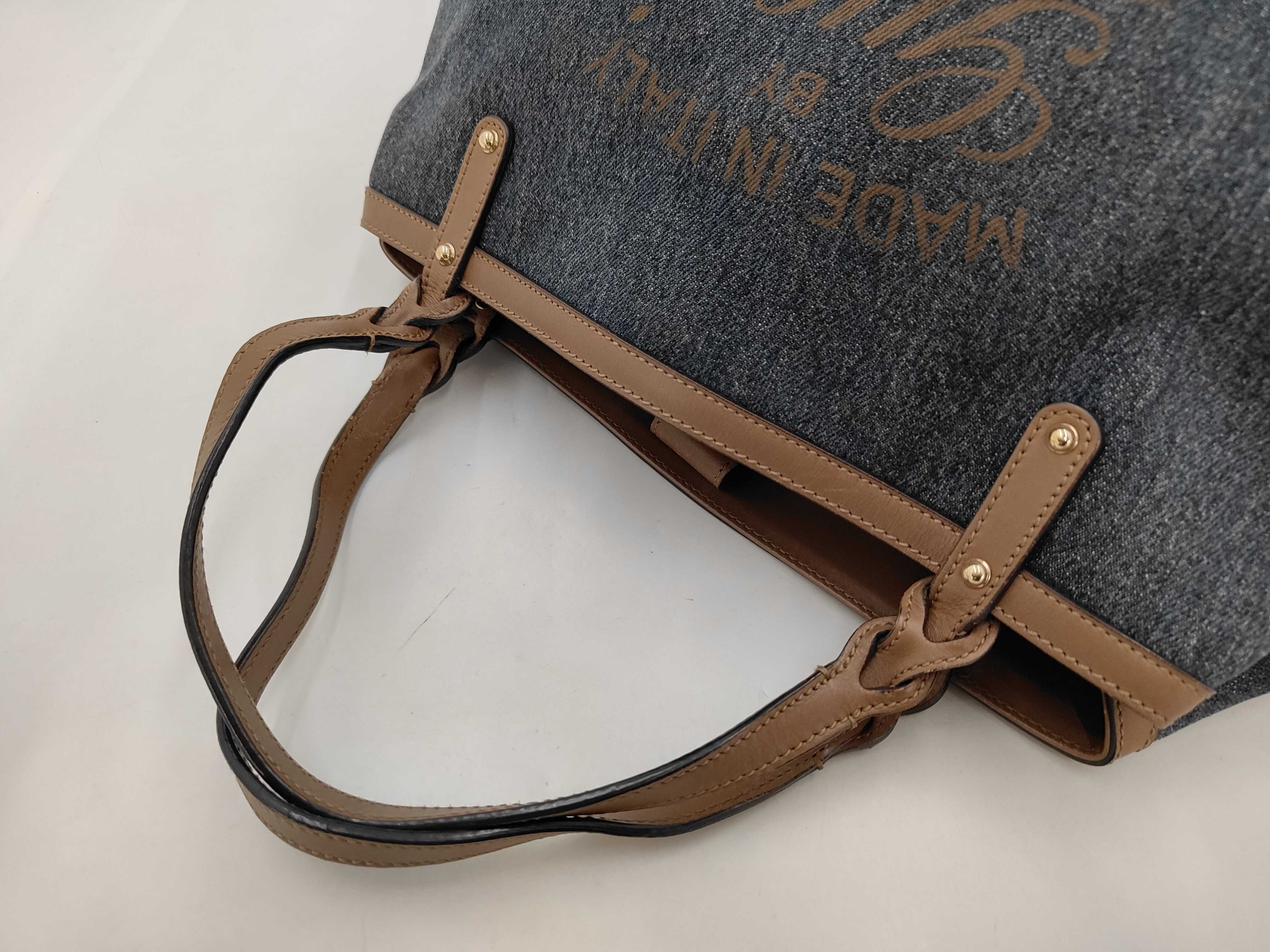 Craft Tote Bag, Denim Leather, 348715 Tote Bag — view 5