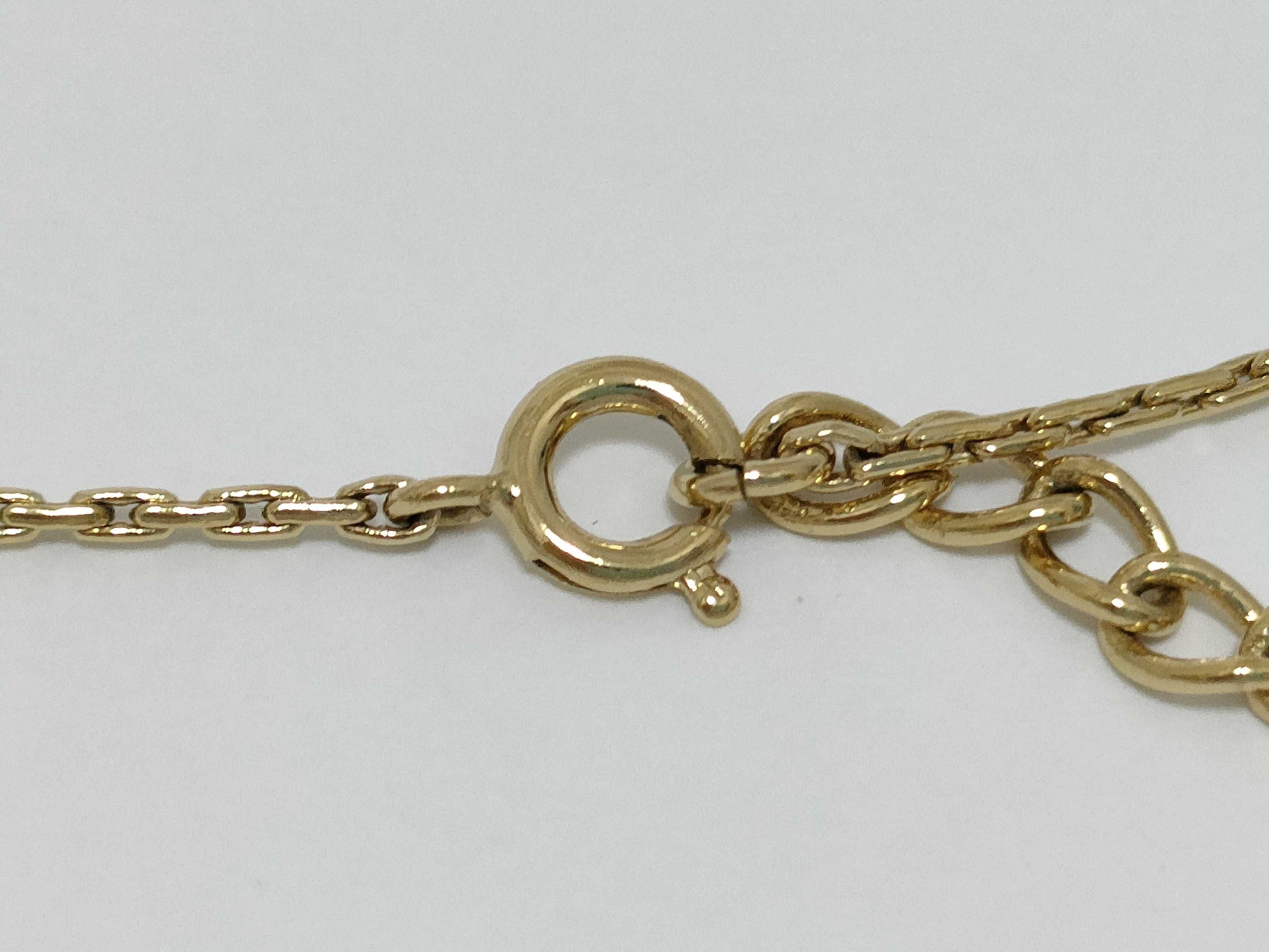CD 1P Rhinestone Necklace — view 4