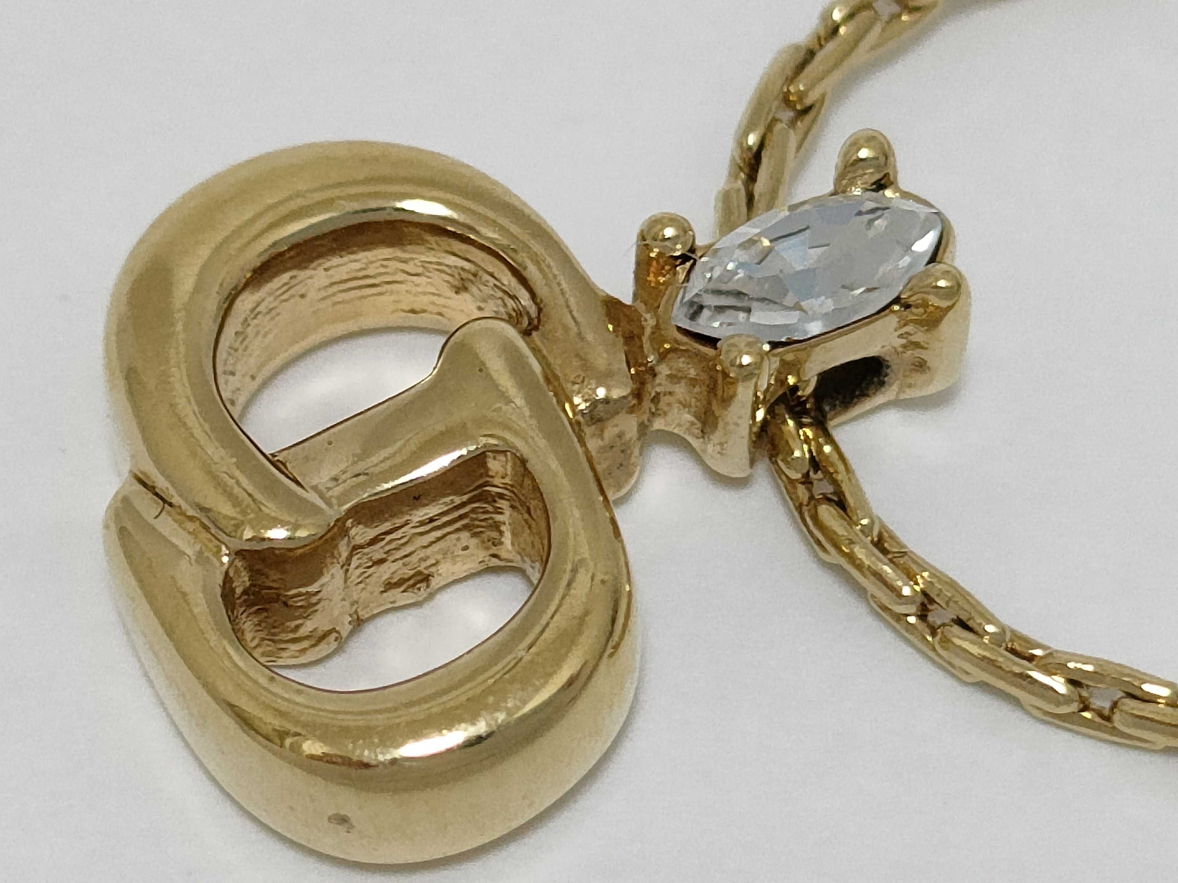 CD 1P Rhinestone Necklace — view 8