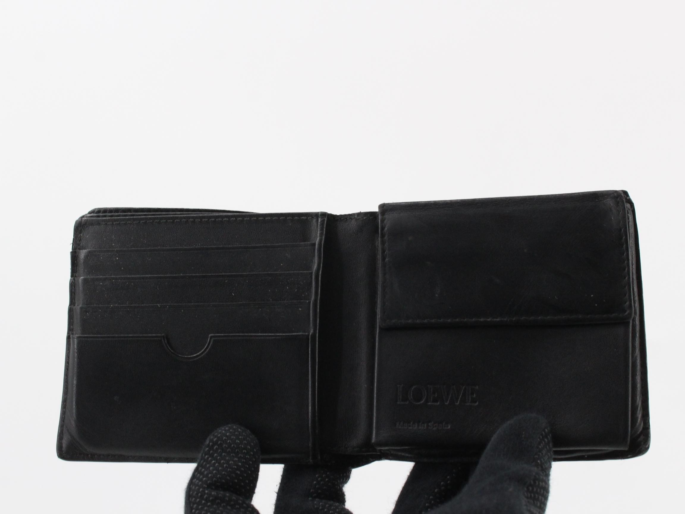 Anagram Leather Bi-fold Wallet — view 4
