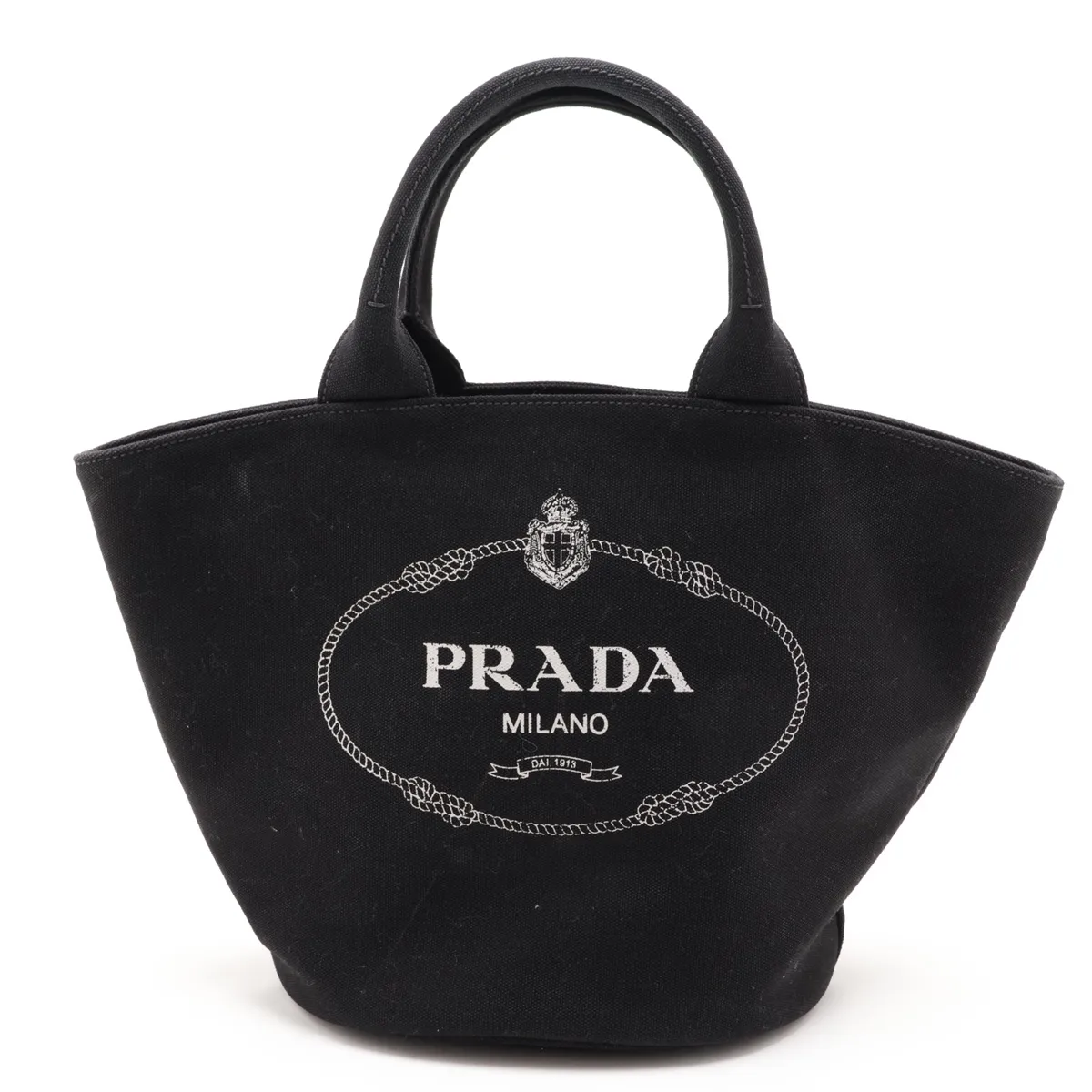 Canapa Canvas Tote Bag, Black