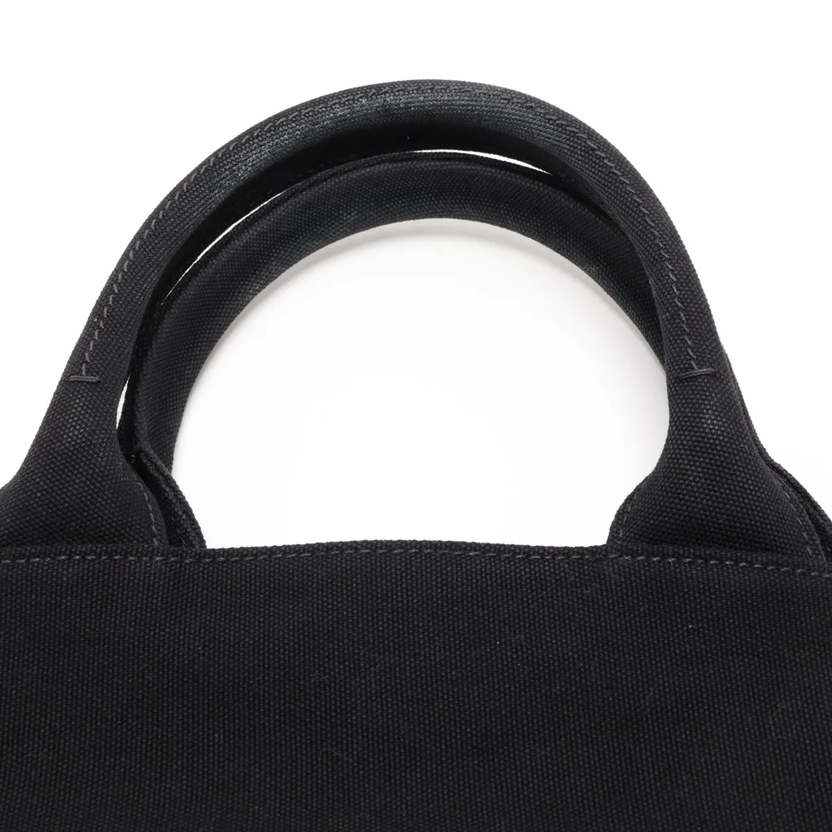 Canapa Canvas Tote Bag, Black — view 6