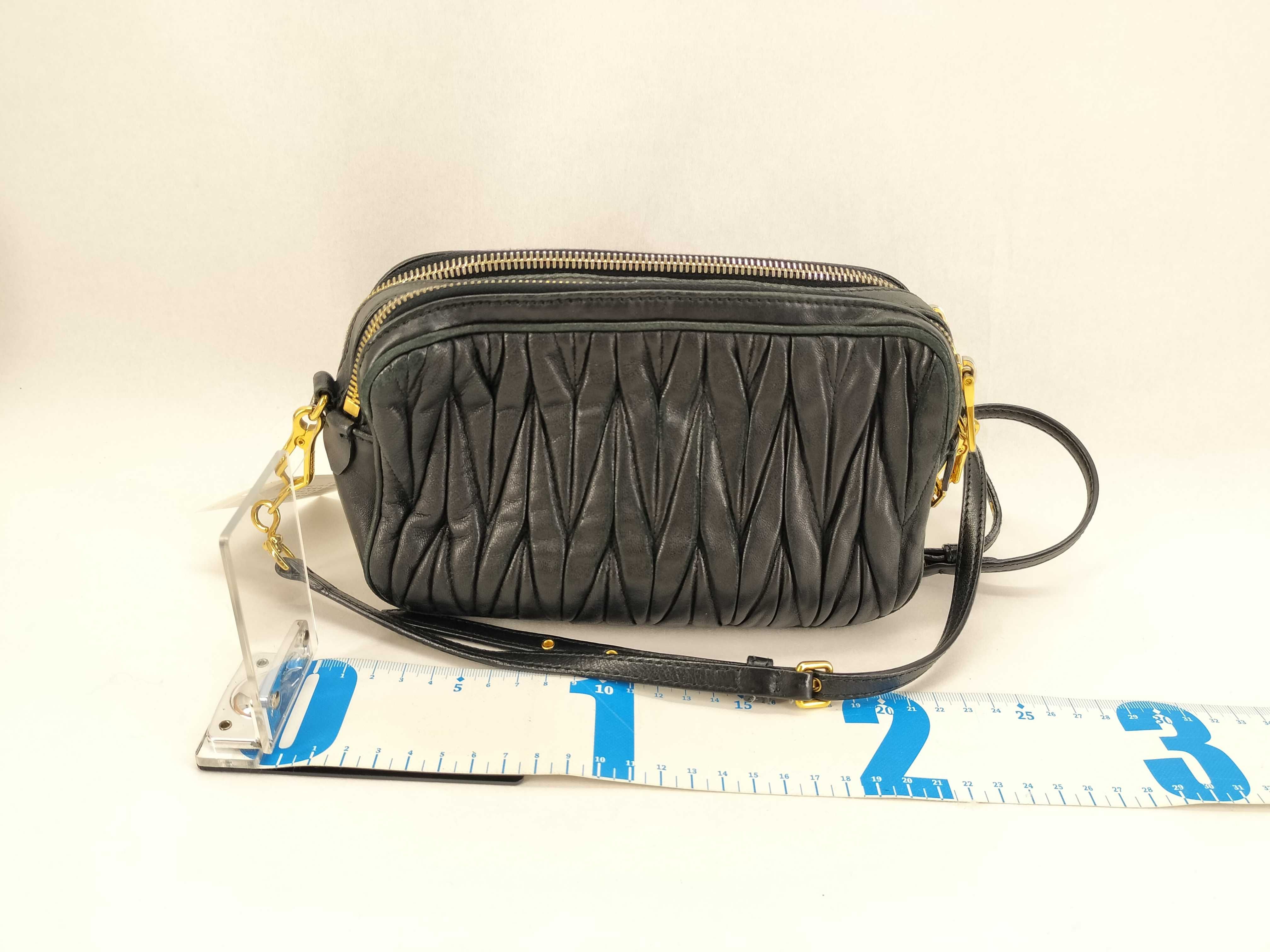 Leather Black Shoulder Bag — view 2