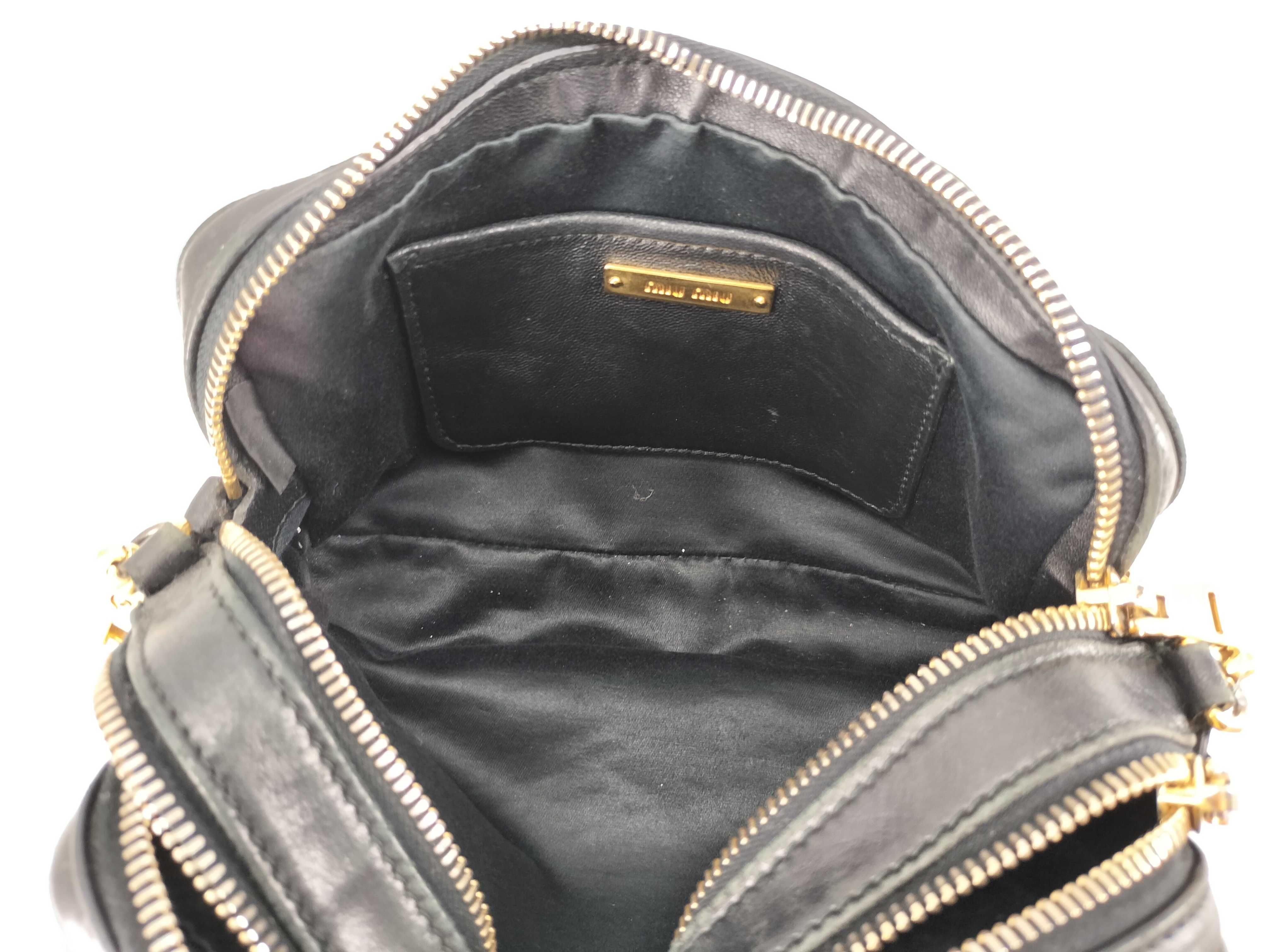 Leather Black Shoulder Bag — view 12