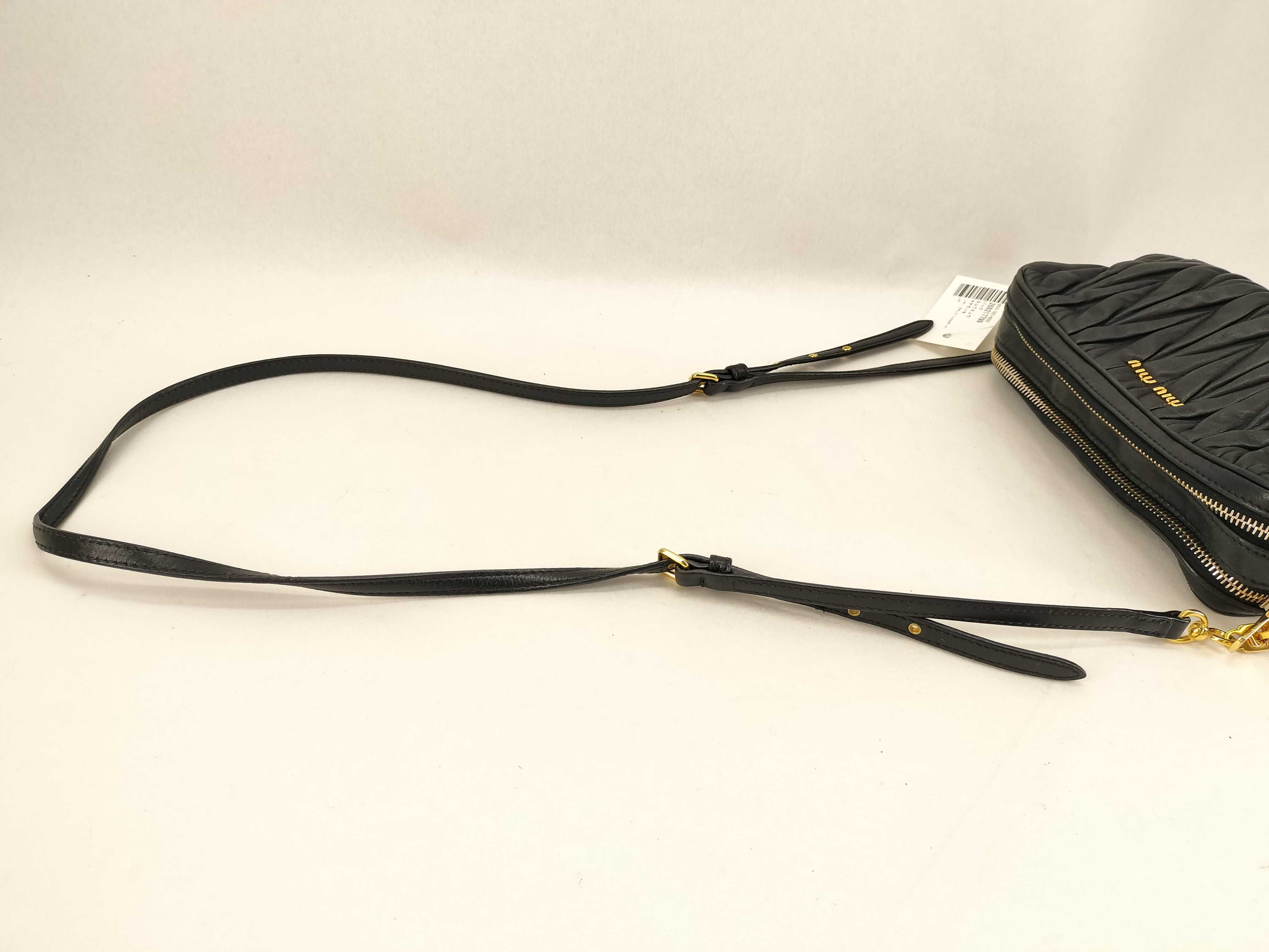 Leather Black Shoulder Bag — view 3