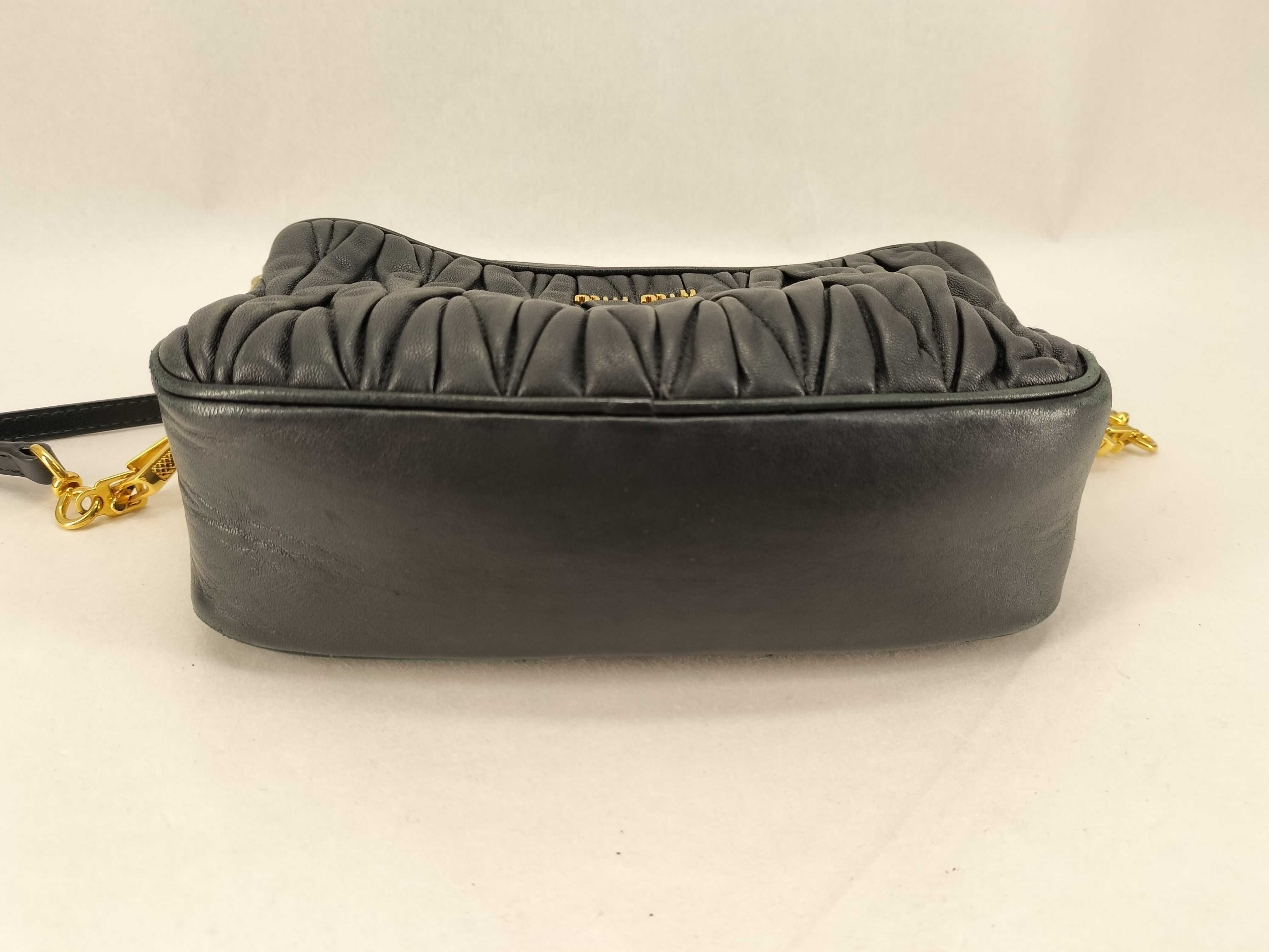 Leather Black Shoulder Bag — view 6