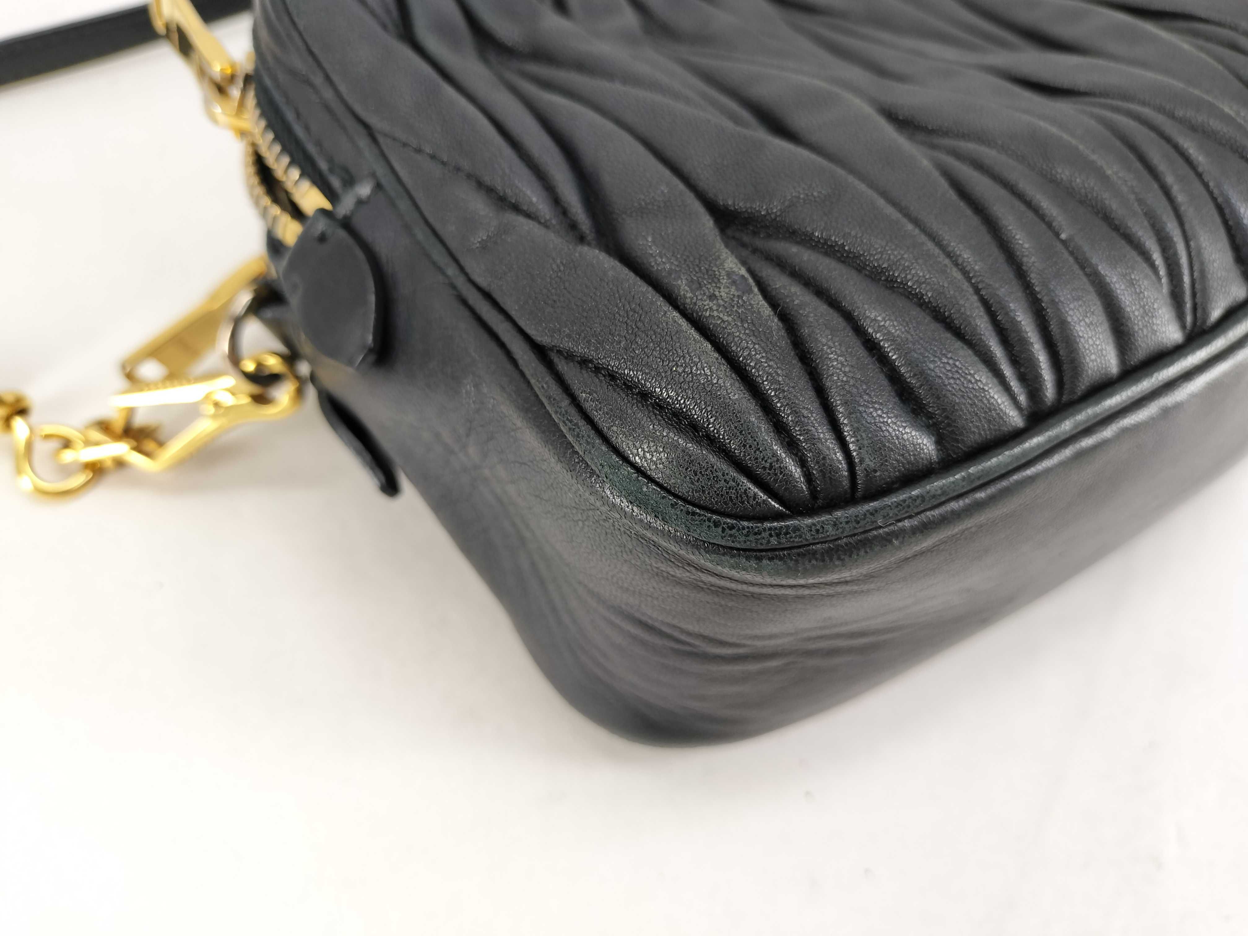 Leather Black Shoulder Bag — view 7