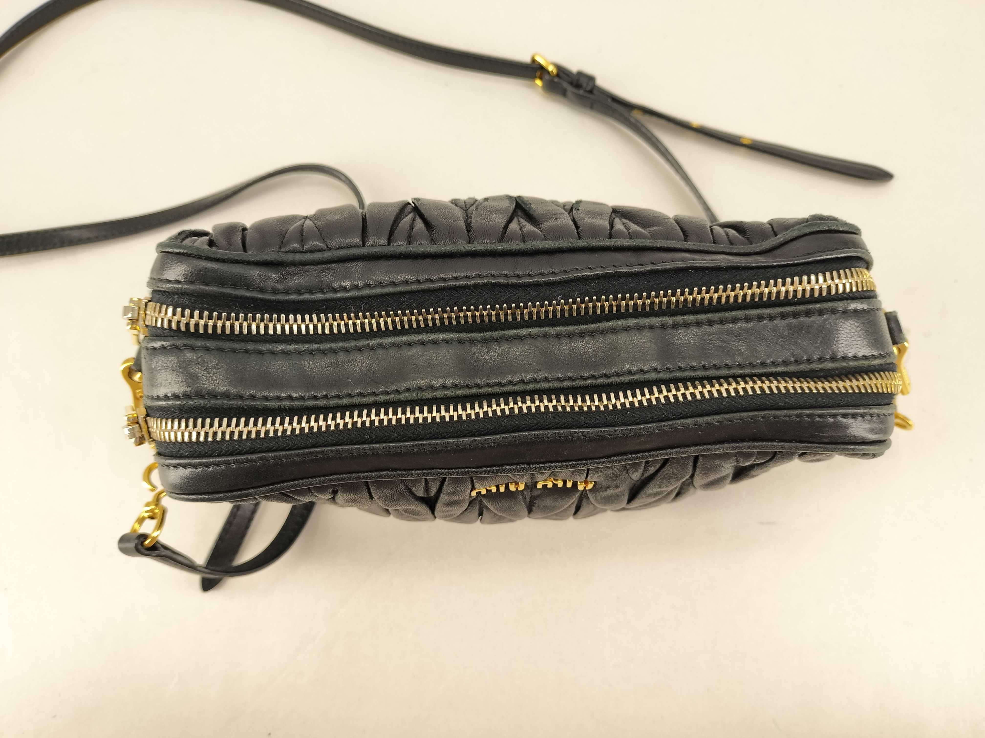 Leather Black Shoulder Bag — view 9