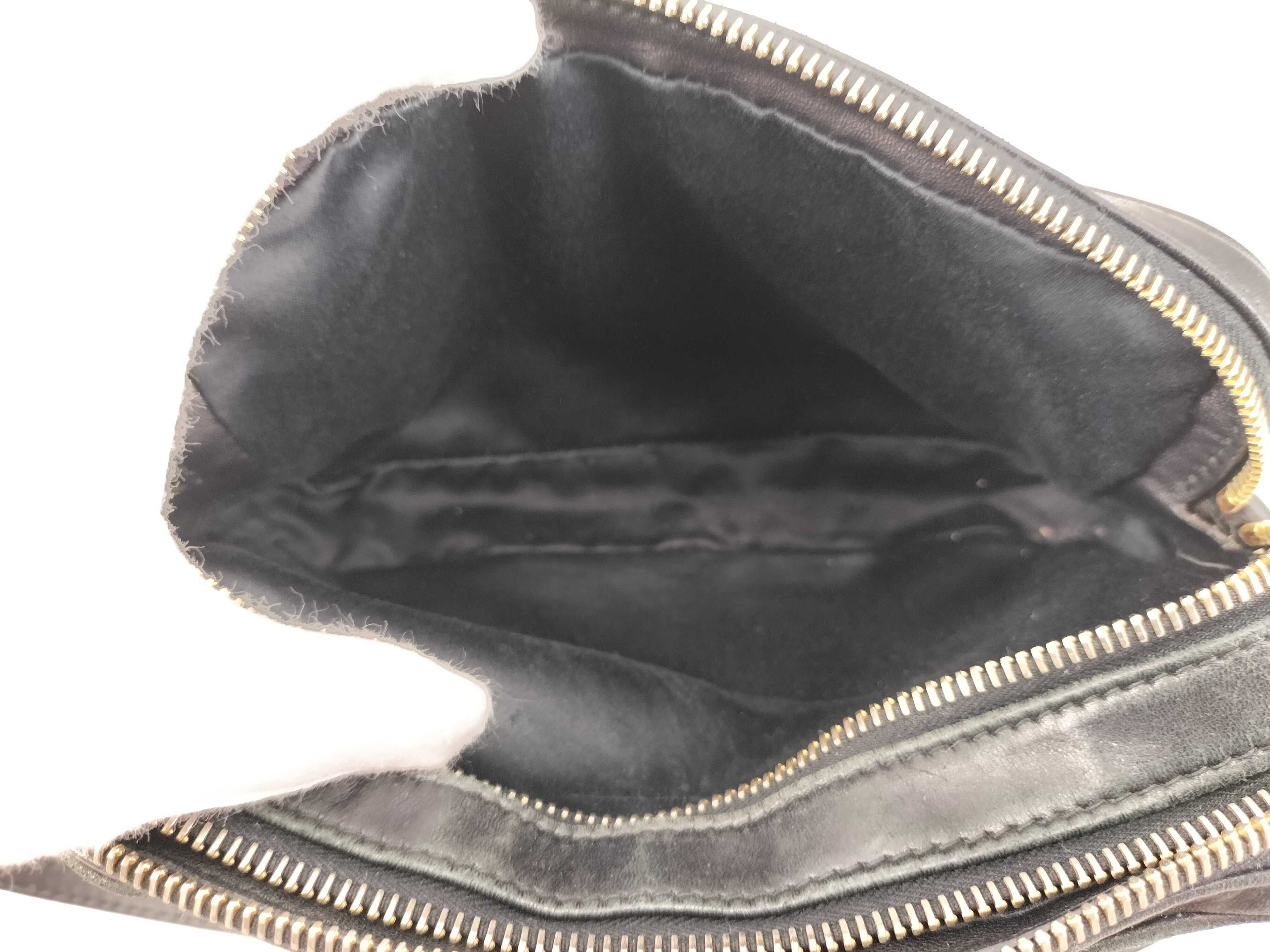 Leather Black Shoulder Bag — view 10